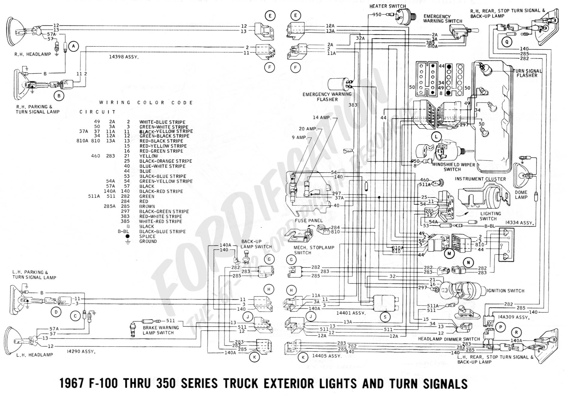 Turn Signal Circuit Diagram ford Truck Technical Drawings and Schematics Section H Wiring Of Turn Signal Circuit Diagram