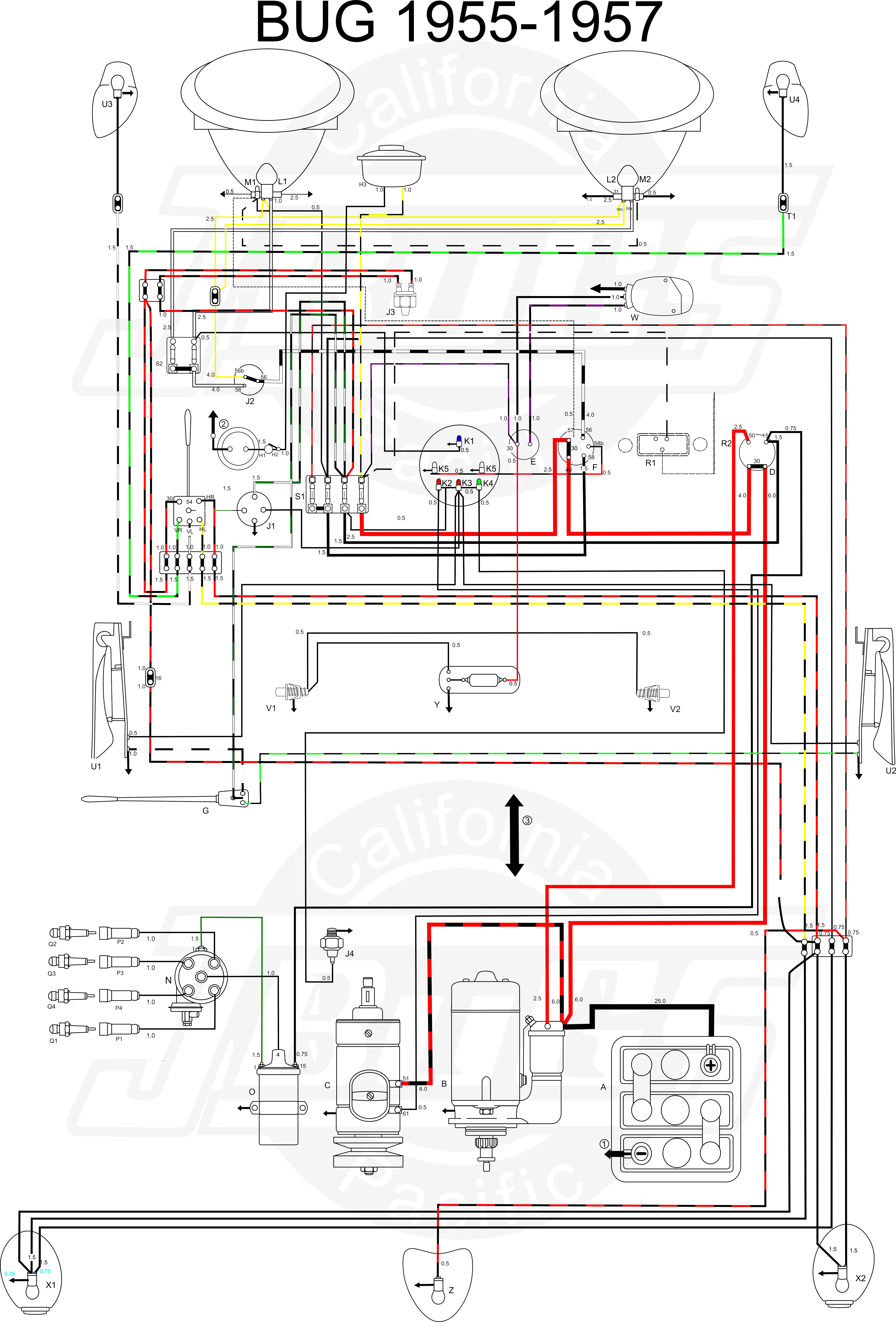 Vw Engine Diagram Vw Beetle Turn Signal Wiring Diagram 1973 Vw Wiring Diagram Vw Of Vw Engine Diagram