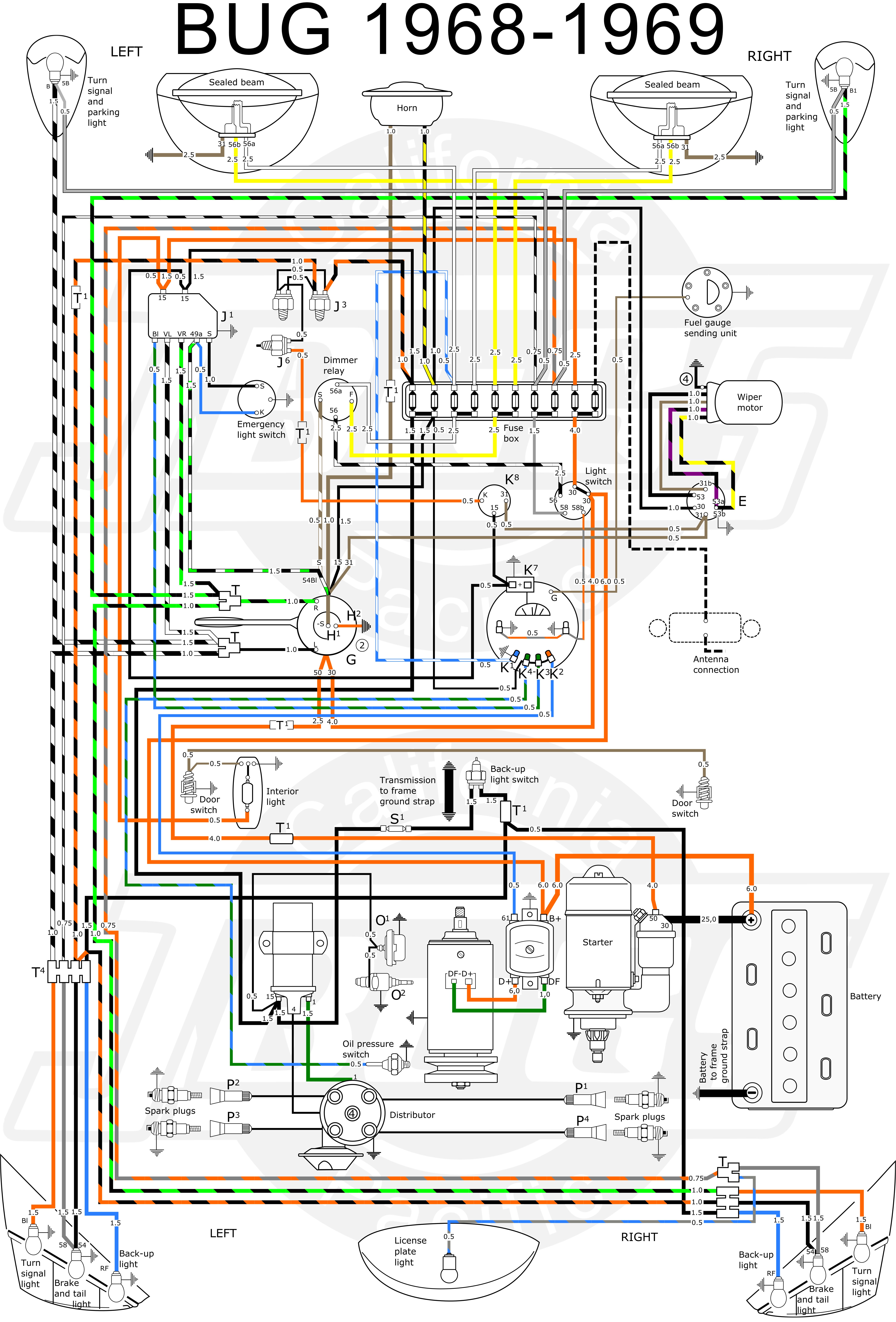 1973 Vw Beetle Engine Wiring Diagram