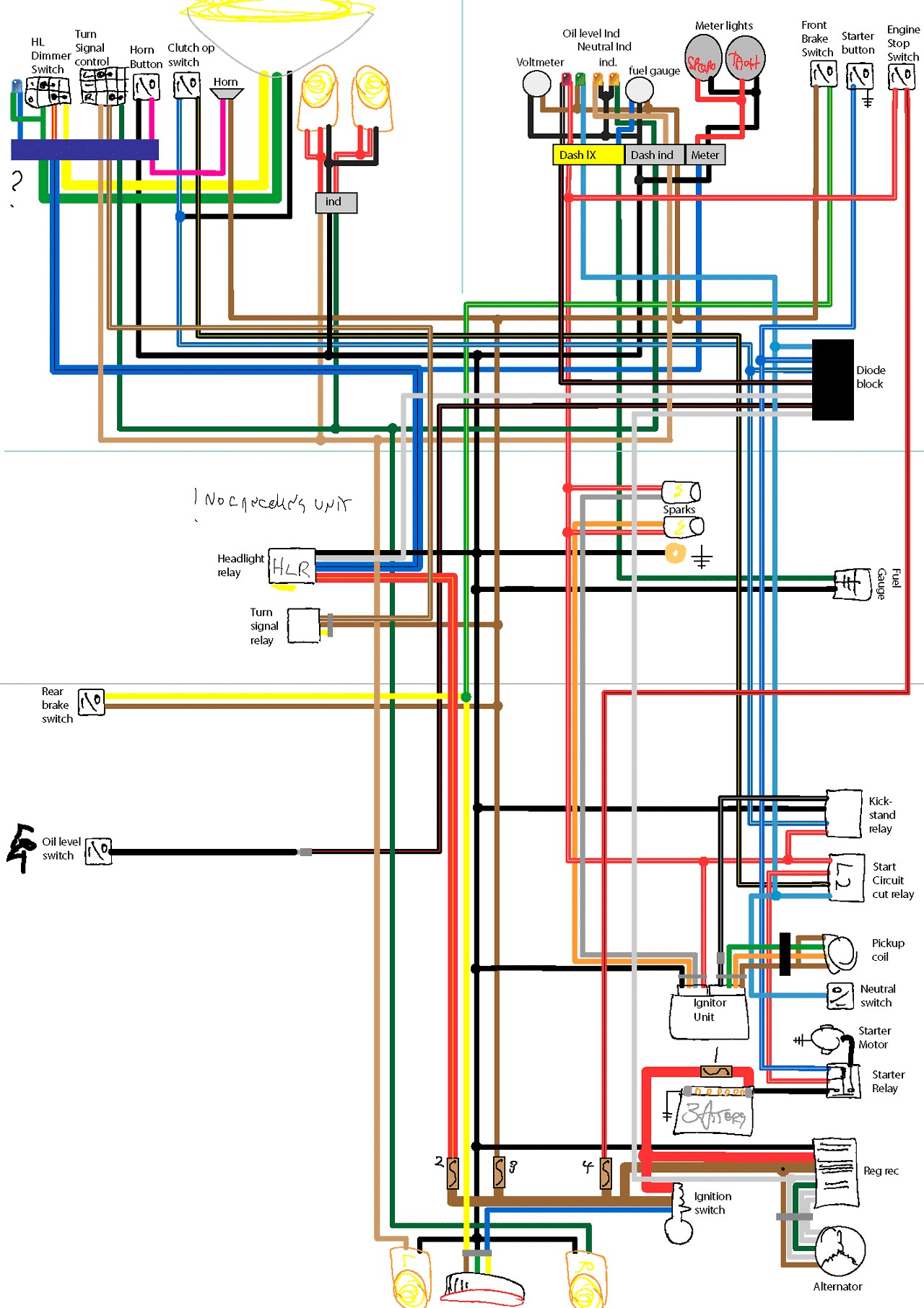 Yamaha Engine Diagram Xs650 Wiring Diagram Car Pinterest