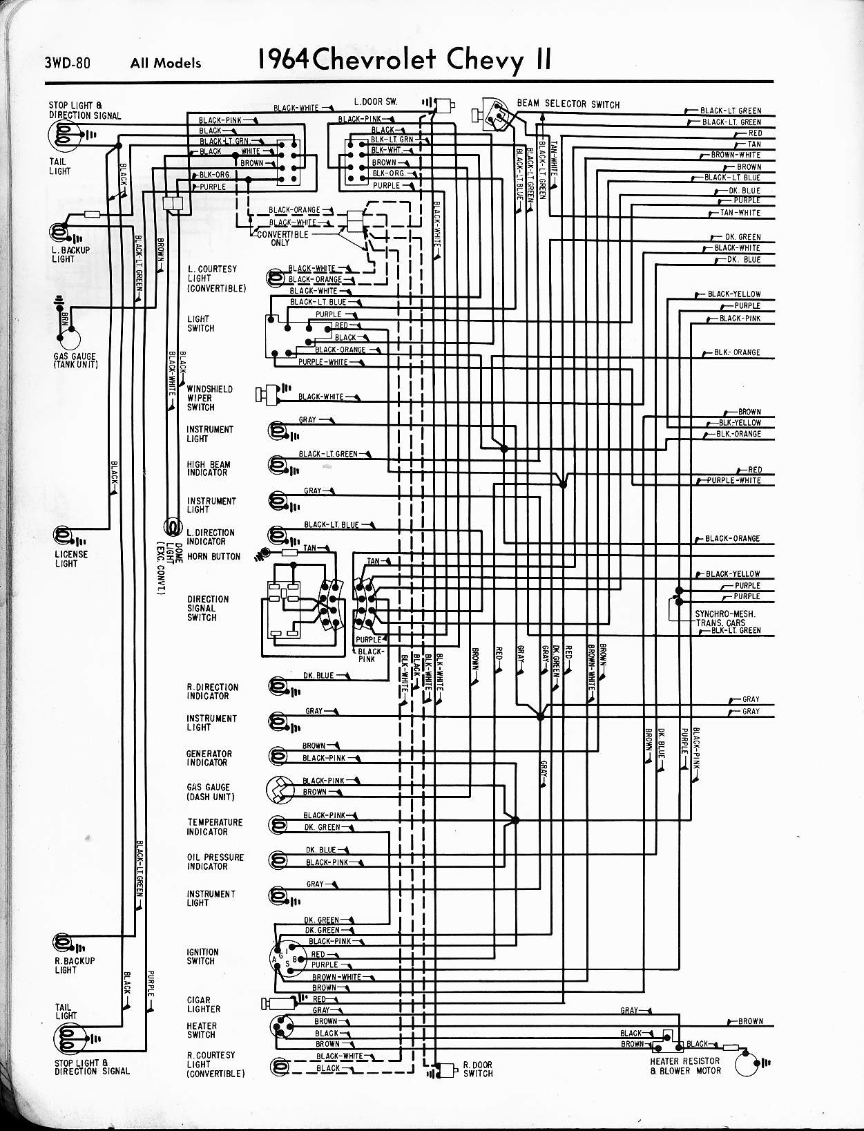 1982 Chevy Truck Wiring Diagram 57 65 Chevy Wiring Diagrams Of 1982 Chevy Truck Wiring Diagram