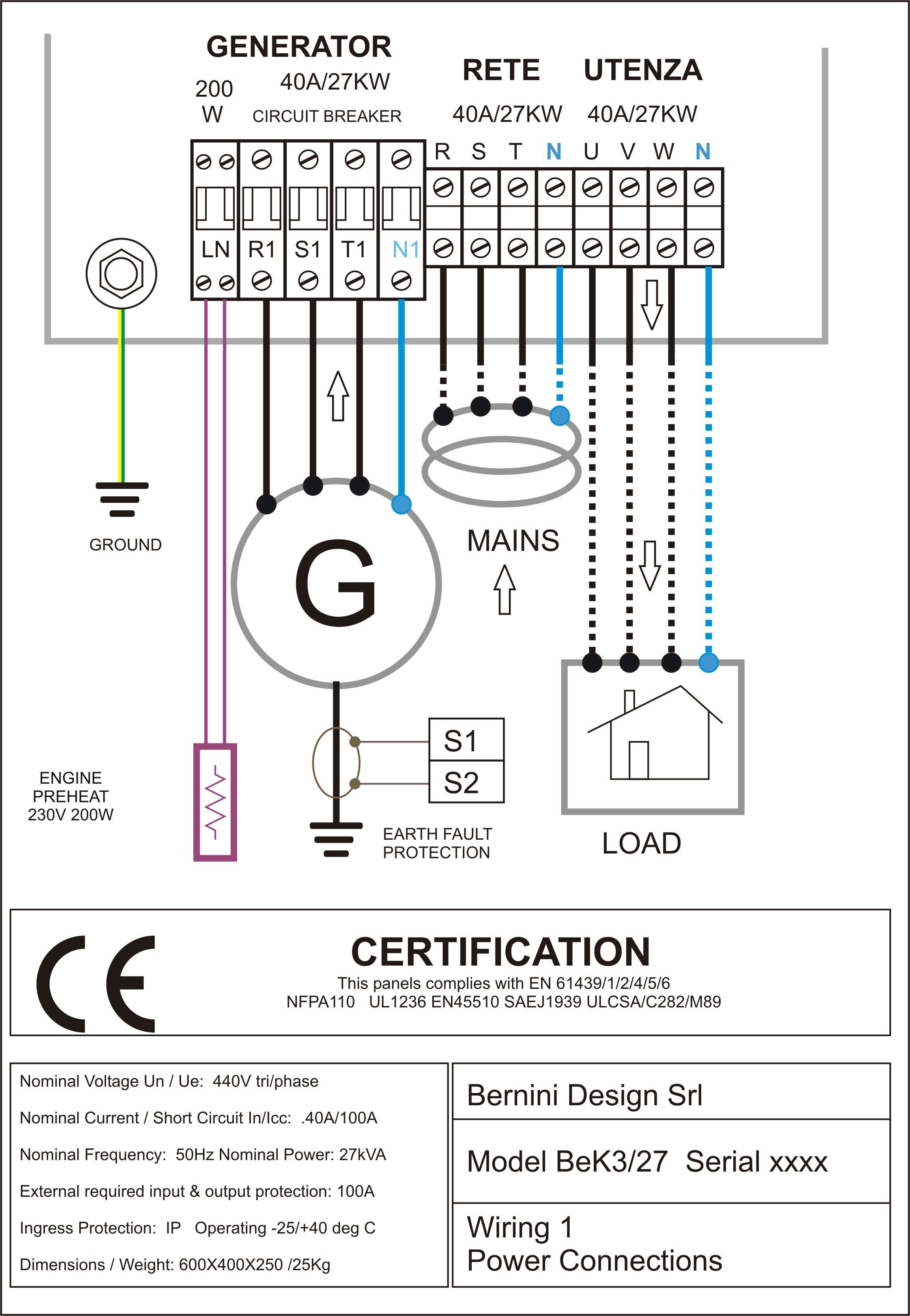 Diesel Engine Diagram Sel Generator Control Panel Wiring Diagram Ac Connections Of Diesel Engine Diagram