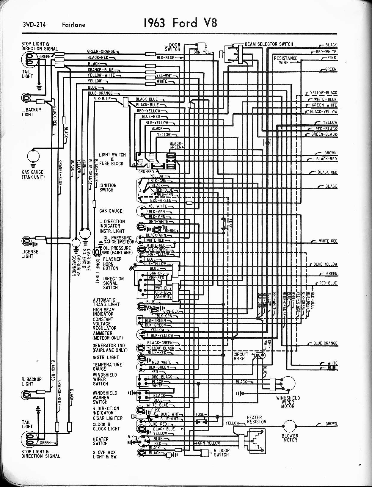 Ford Ignition Wiring Diagram 57 65 ford Wiring Diagrams Of Ford Ignition Wiring Diagram