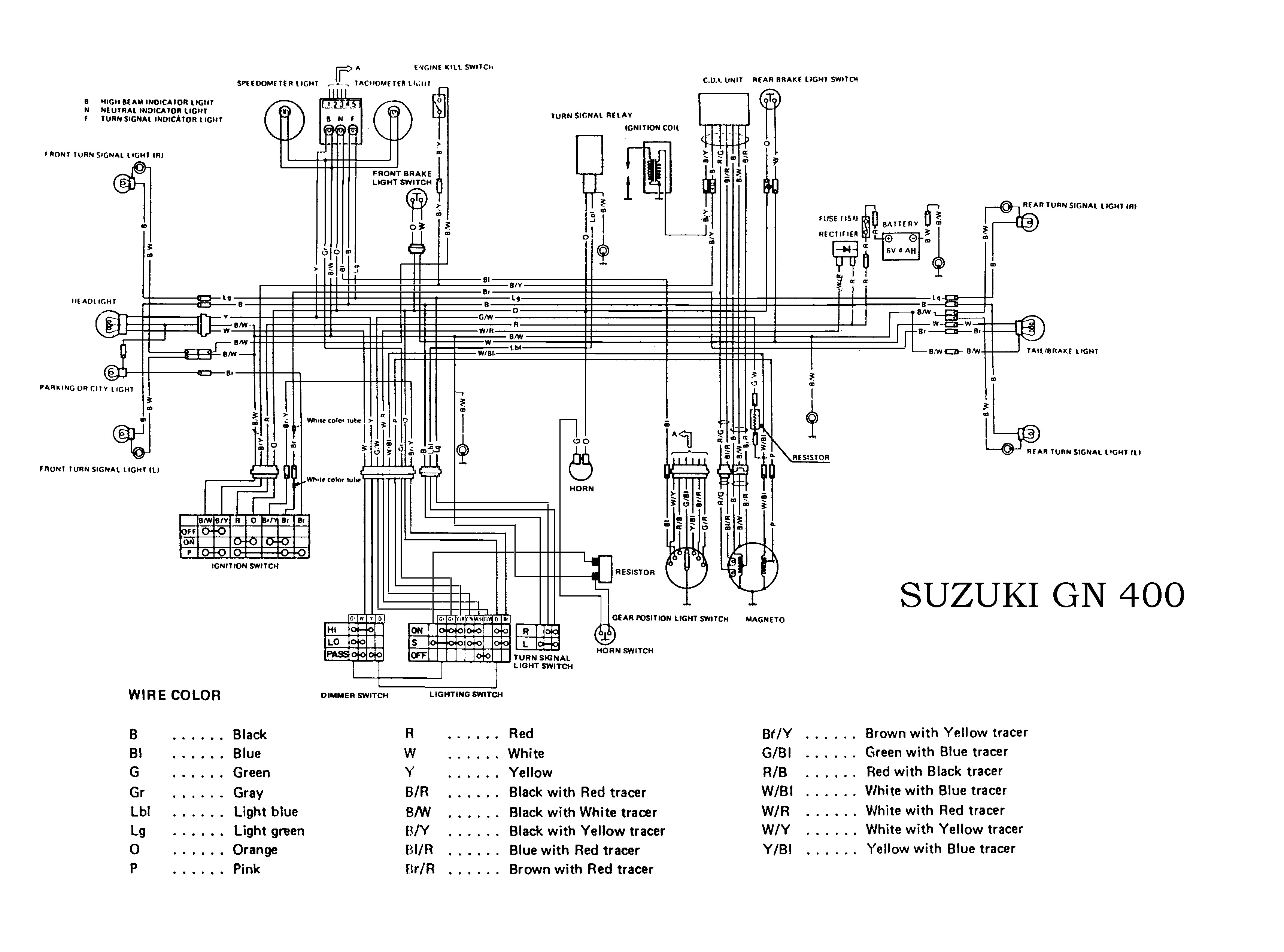 Suzuki Wiring Diagram Motorcycle Kawasaki Er 6 Wiring Diagram Kawasaki Wiring Diagrams Instructions Of Suzuki Wiring Diagram Motorcycle