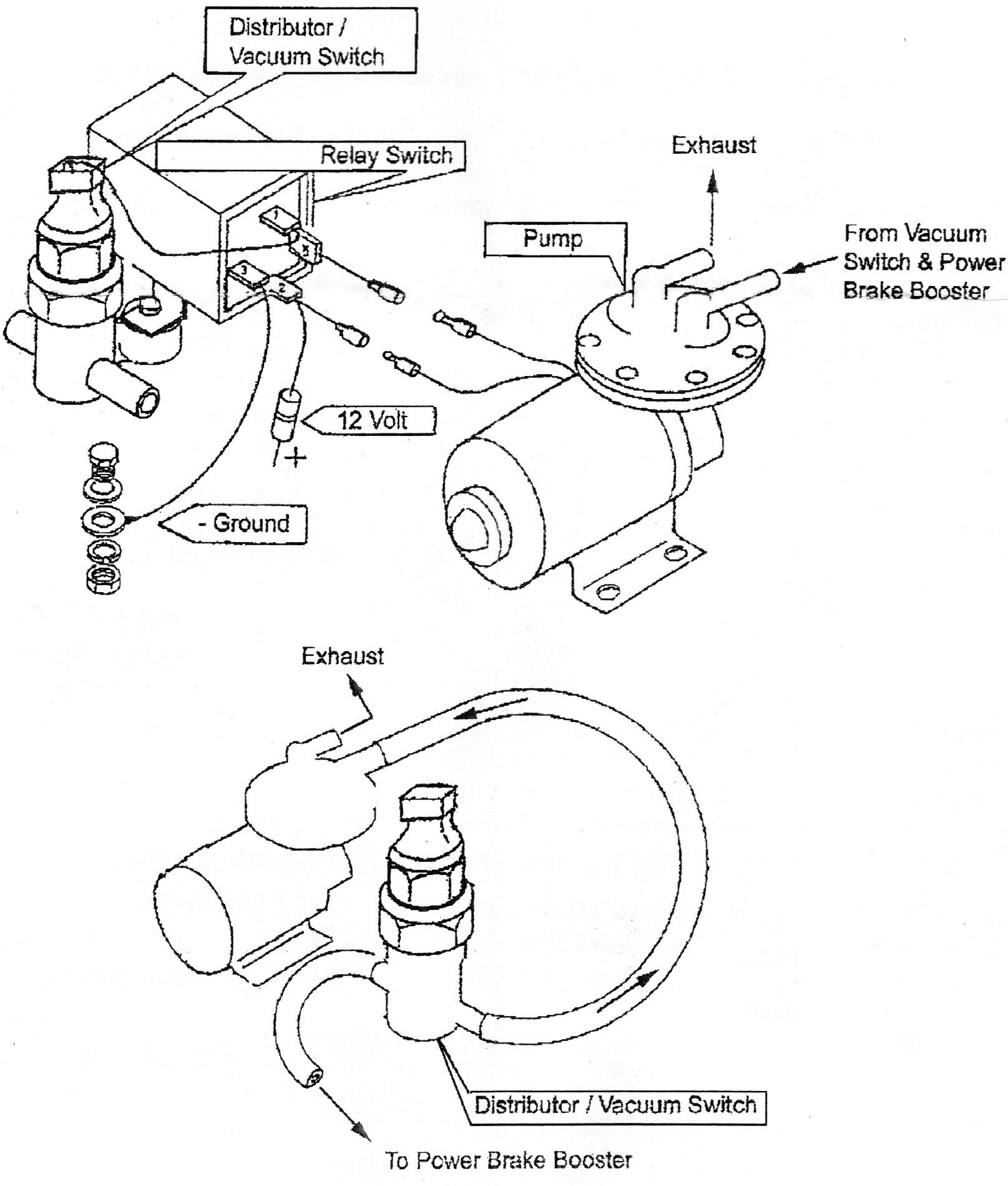 Vacuum Brake Booster Diagram Electric Vacuum Pump Car Builder solutions Kit Car Parts and Of Vacuum Brake Booster Diagram