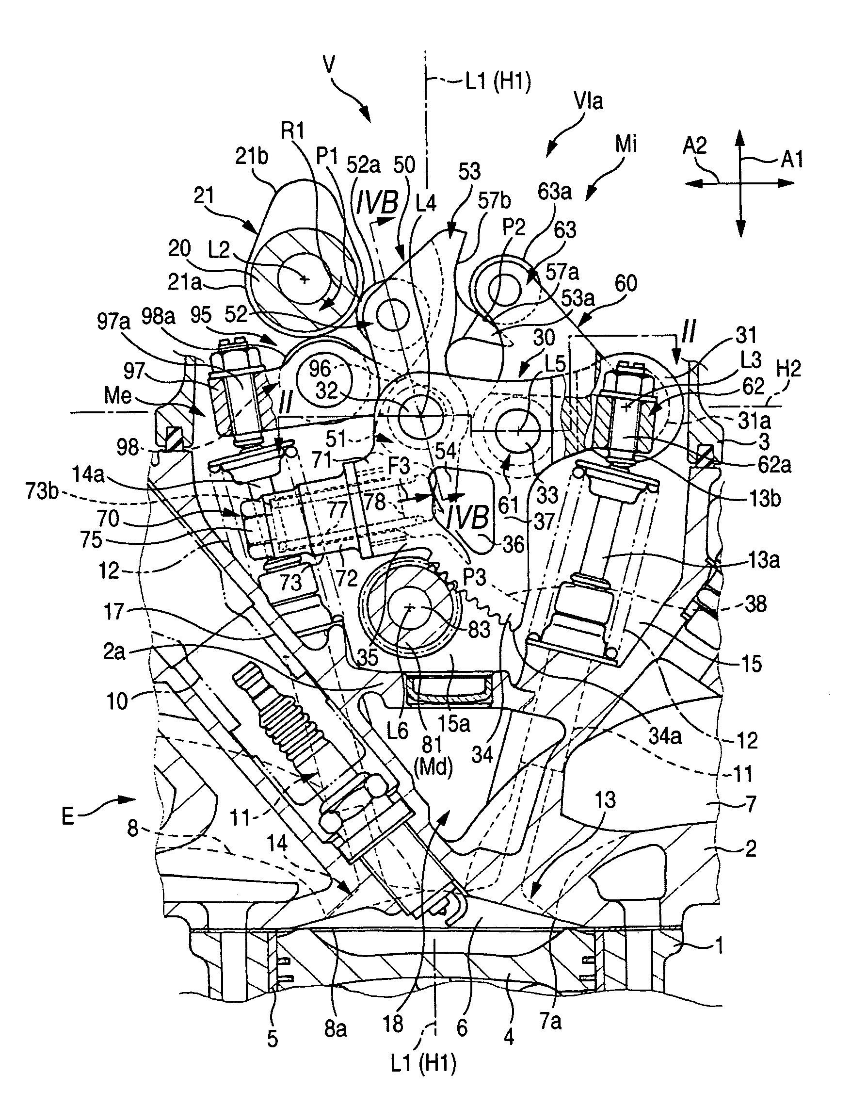 Valve Train Diagram