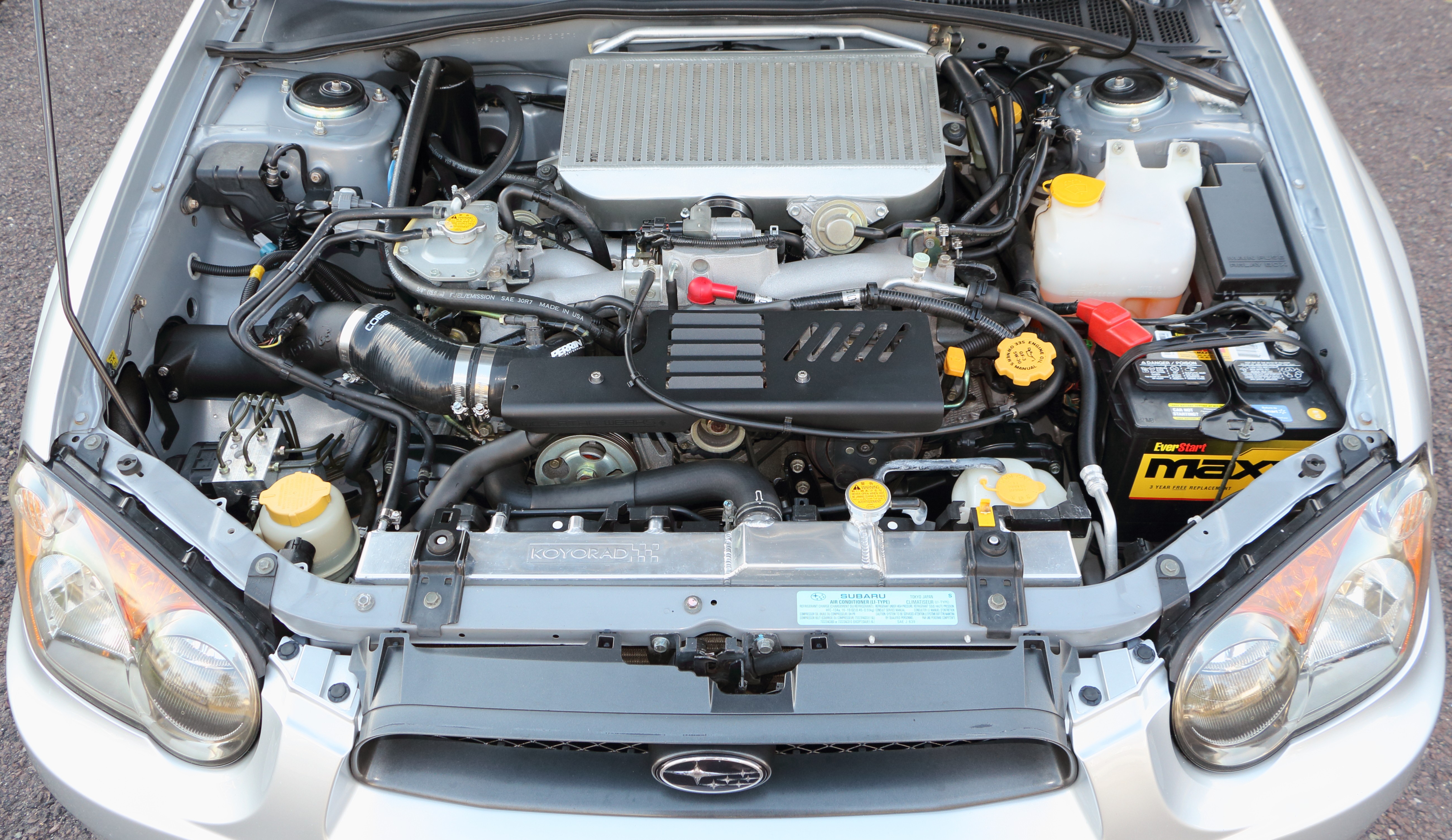 Wrx Engine Bay Diagram How to Safely Clean An Engine Bay Of Wrx Eng...