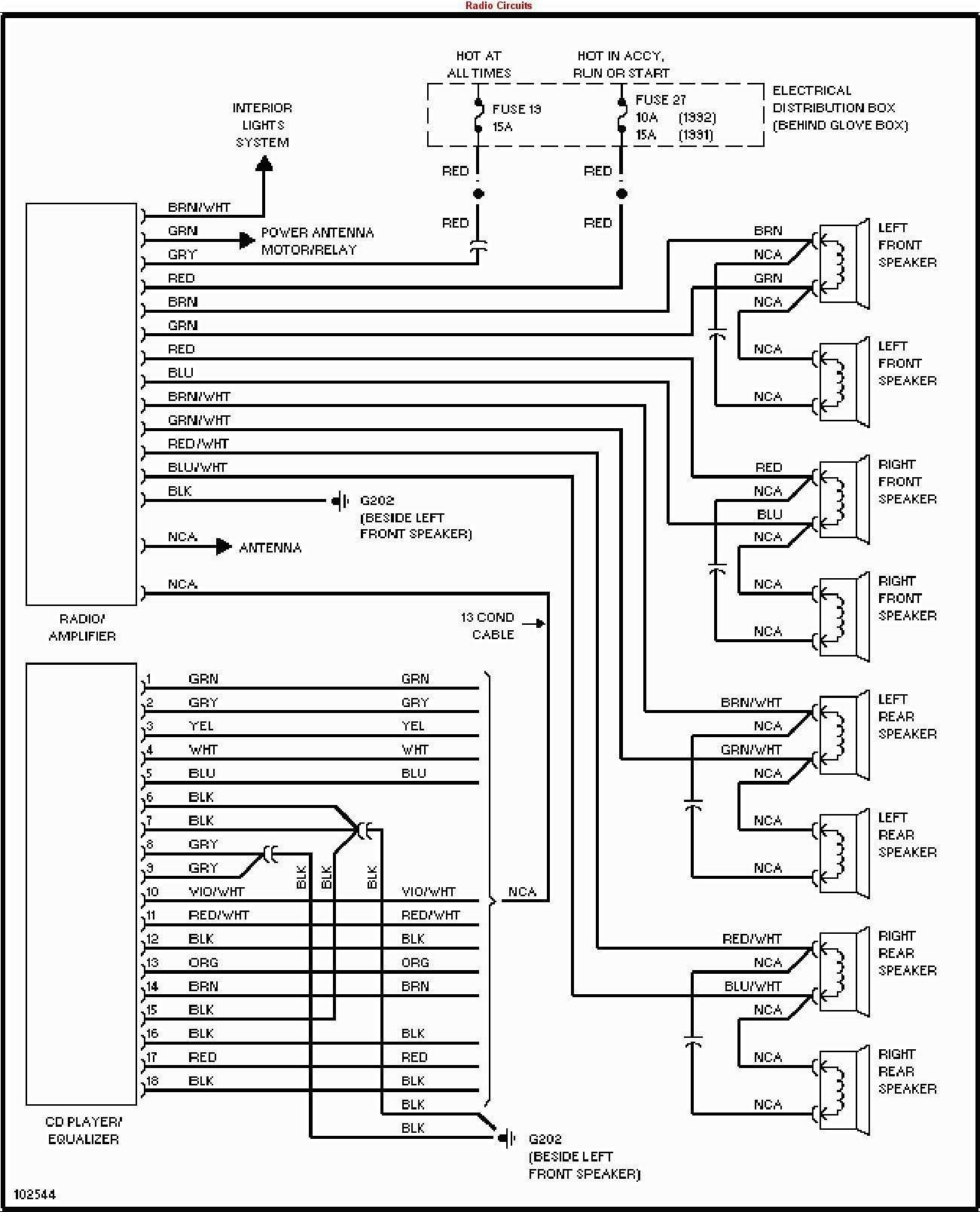 Brz Radio Wiring Diagram - SHERRODSTAMPS