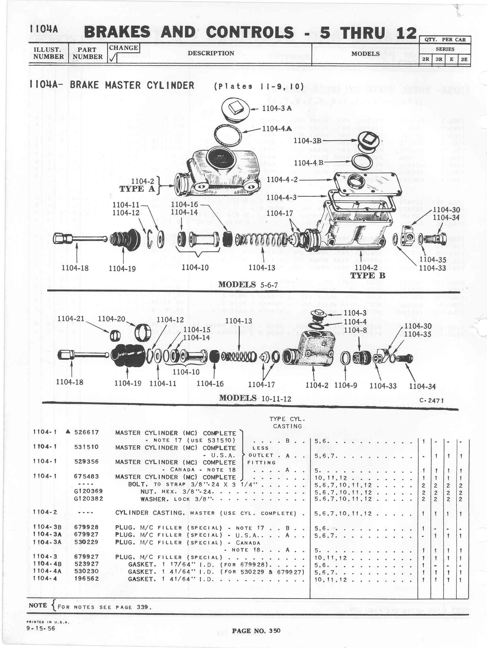 Master Cylinder Diagram Studebaker Master Cylinder Diagram Studebakerparts Of Master Cylinder Diagram