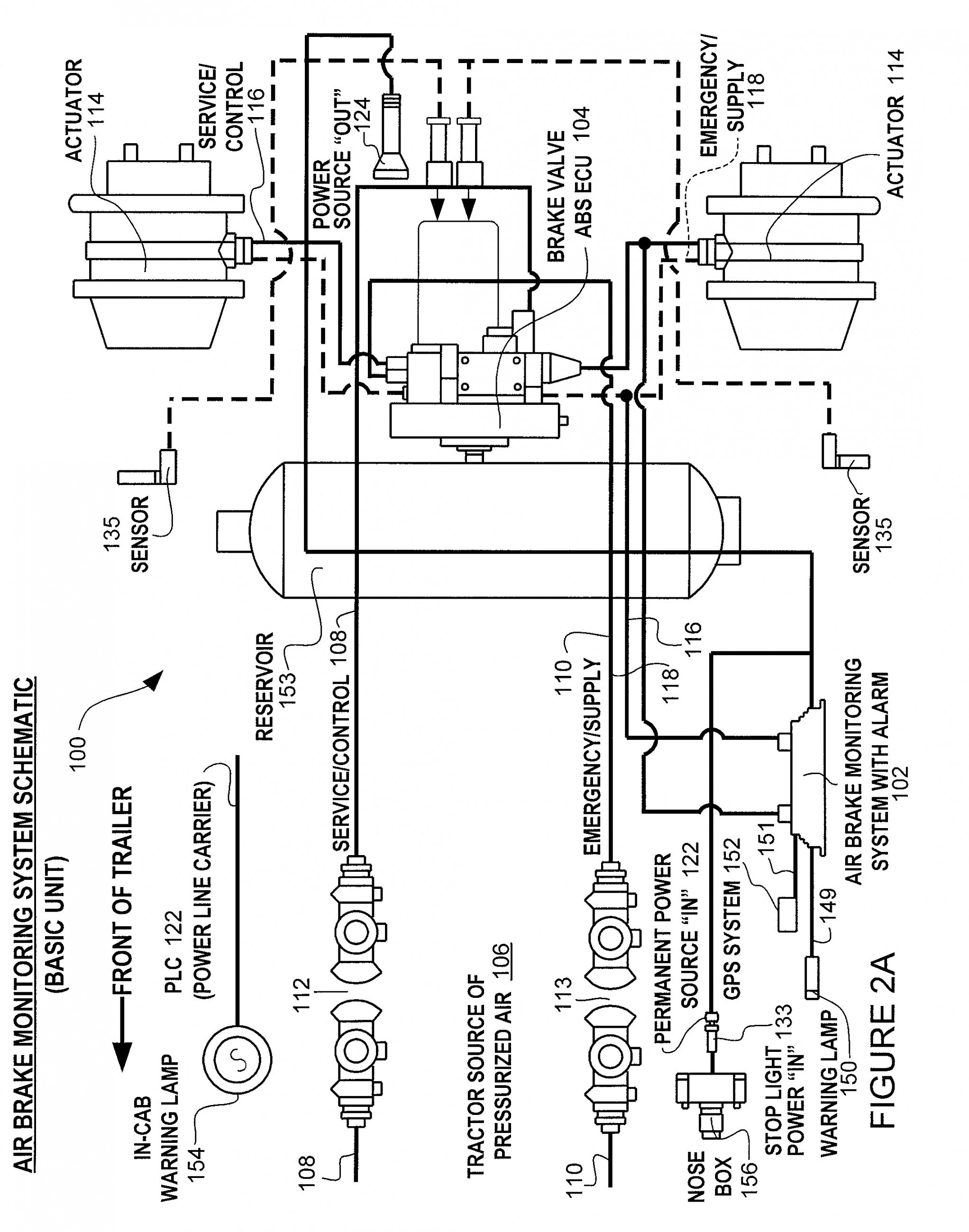 Air Brake System Diagram Truck Air Brake System Diagram – Air Brake Circuit Diagram Awesome Air Of Air Brake System Diagram Truck