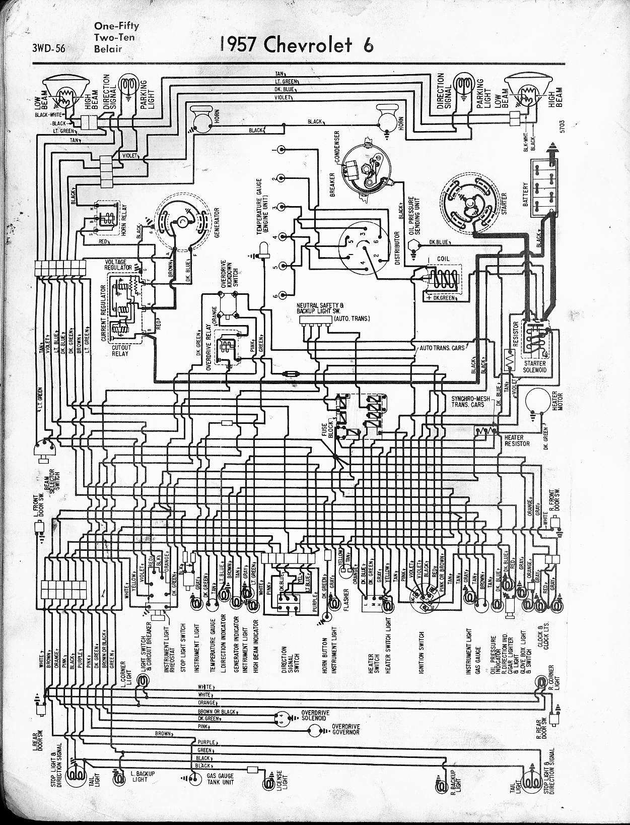1963 Chevy Truck Wiring Diagram 57 65 Chevy Wiring Diagrams Of 1963 Chevy Truck Wiring Diagram