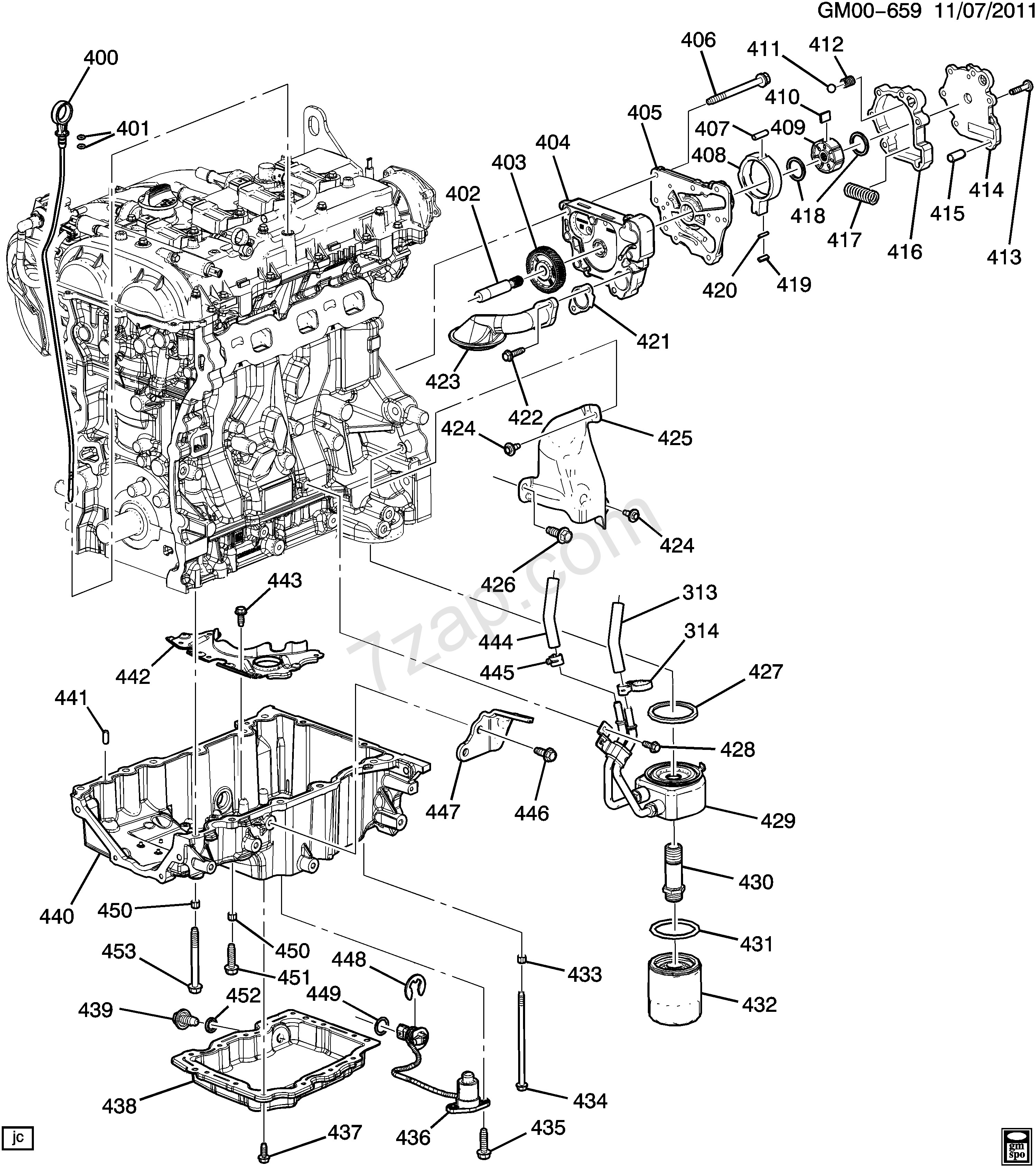 2001 Chevy Malibu Engine Diagram 2016 2017 Zd Zf69 Engine asm 2 0l L4 Part 4 Oil Pump Pan & Related Of 2001 Chevy Malibu Engine Diagram