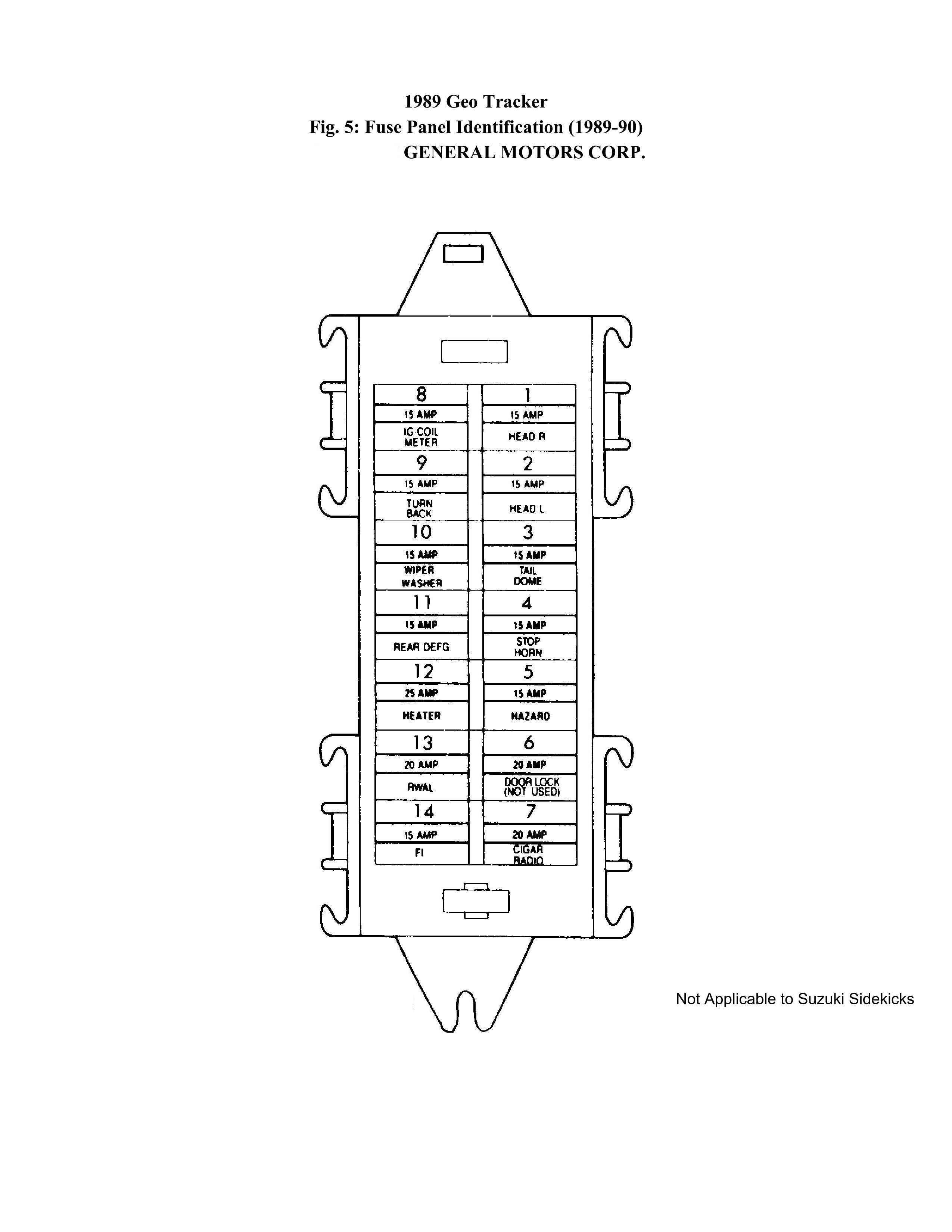 2002 Chevy Tracker Engine Diagram