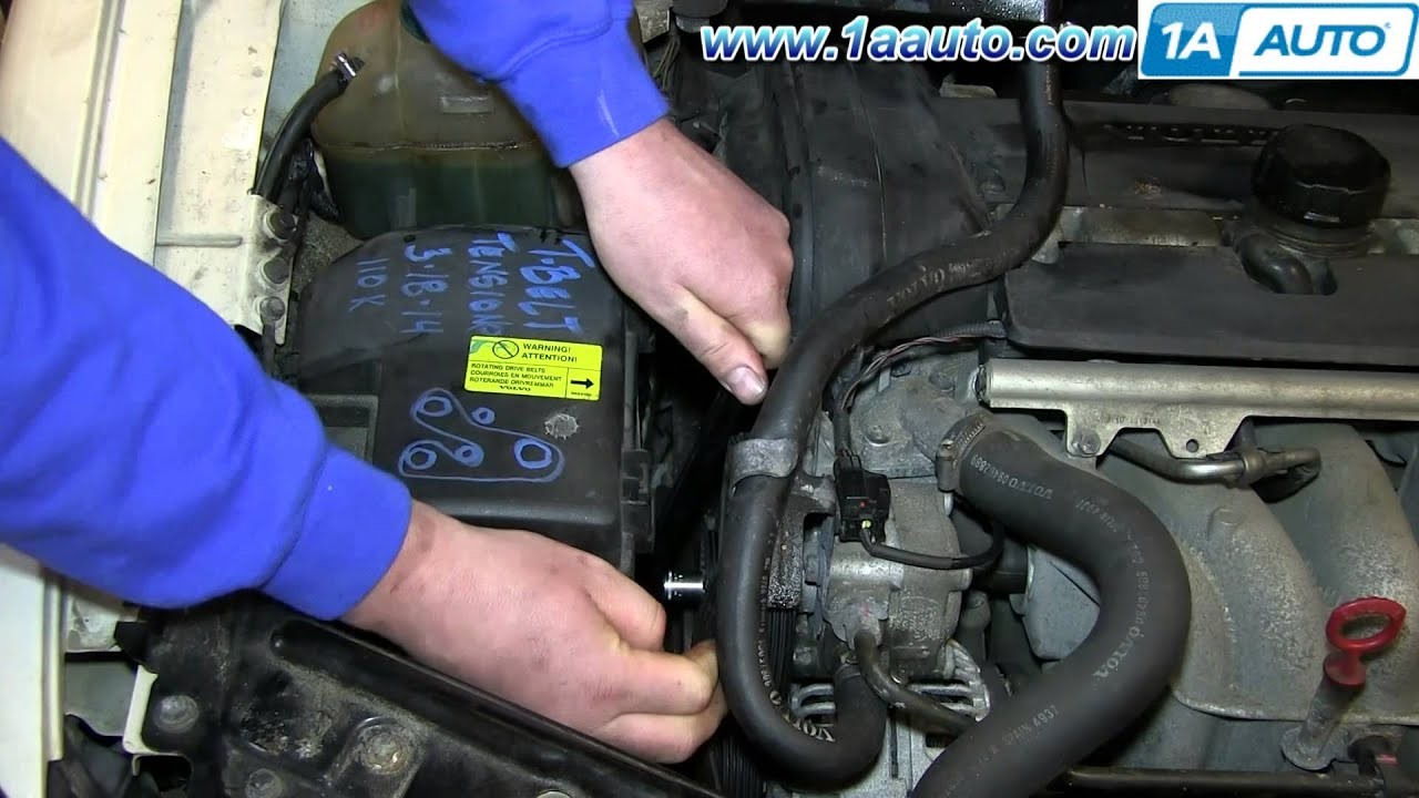 2004 Volvo S40 Engine Diagram How to Install Replace Engine Serpentine Belt Volvo V70 Wagon Of 2004 Volvo S40 Engine Diagram