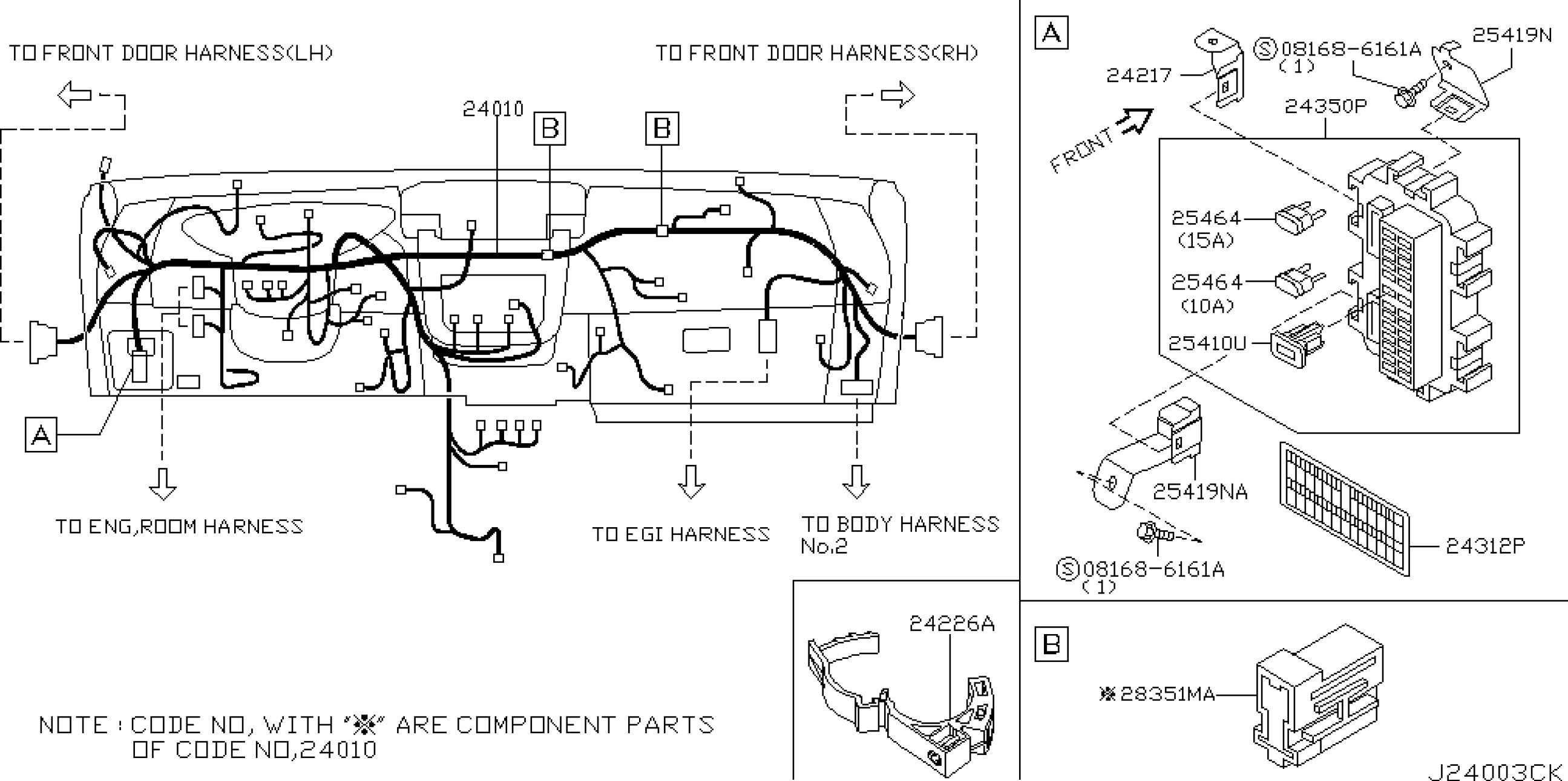 Nissan murano parts diagram