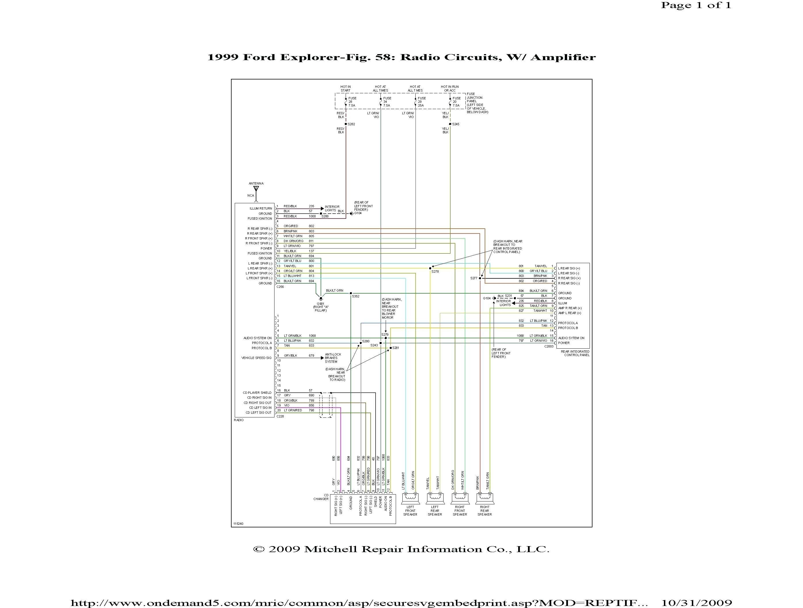 98 ford Explorer Engine Diagram 2005 ford Explorer Electrical Wiring Diagrams Detailed Schematic Of 98 ford Explorer Engine Diagram