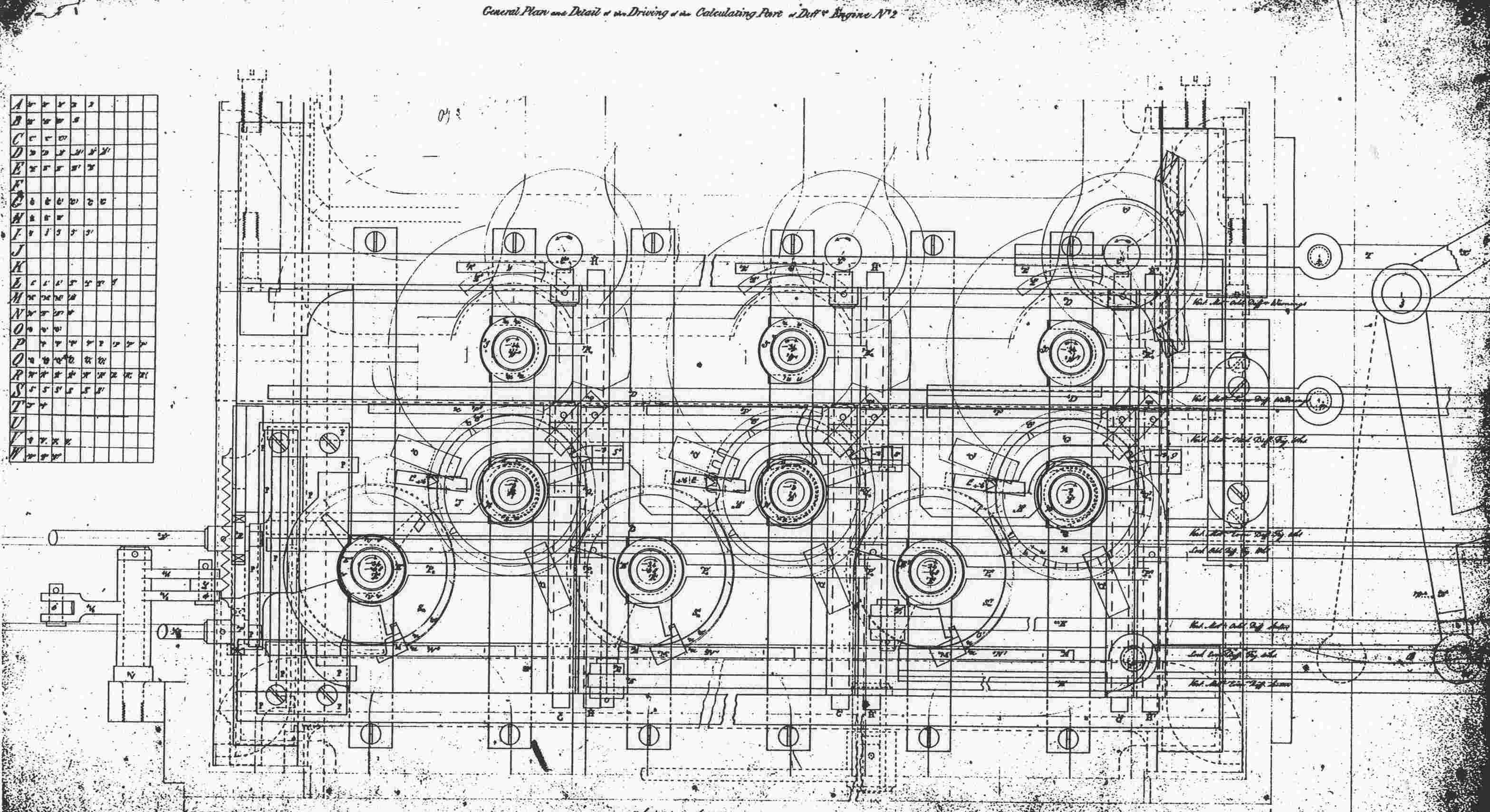 Babbage Analytical Engine Diagram
