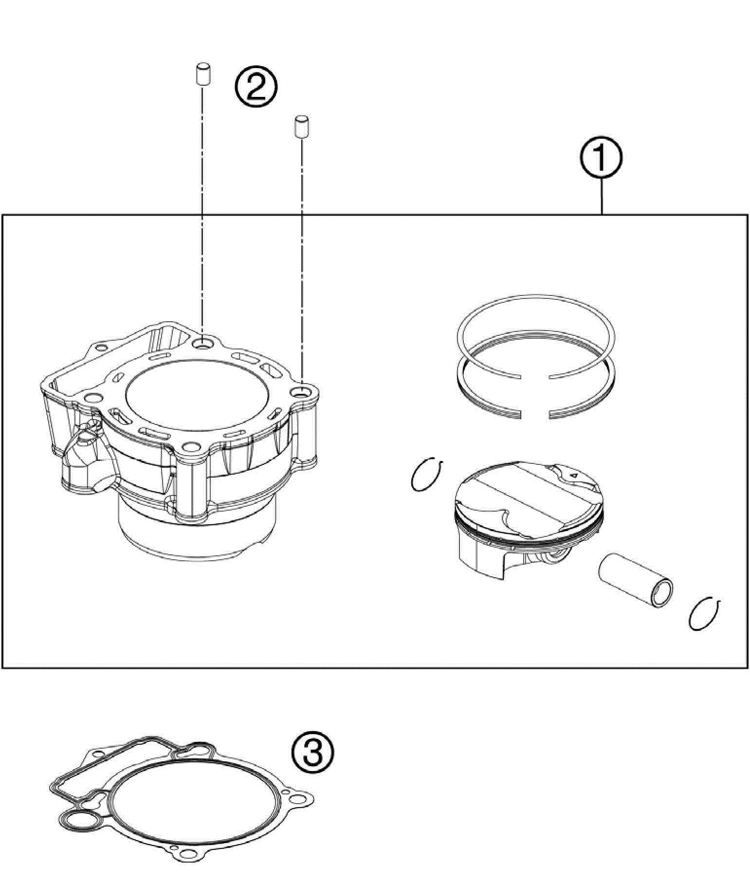 Caliper Parts Diagram 2012 Ktm 350 Sx F Cylinder Parts Best Oem Cylinder Parts Diagram Of Caliper Parts Diagram