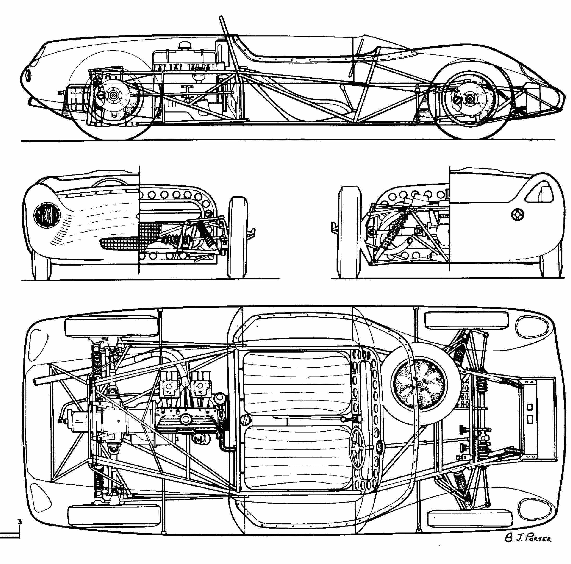 Car Engine Diagram Poster Lotus 23 Blueprint Racing Car Blueprint Pinterest Of Car Engine Diagram Poster