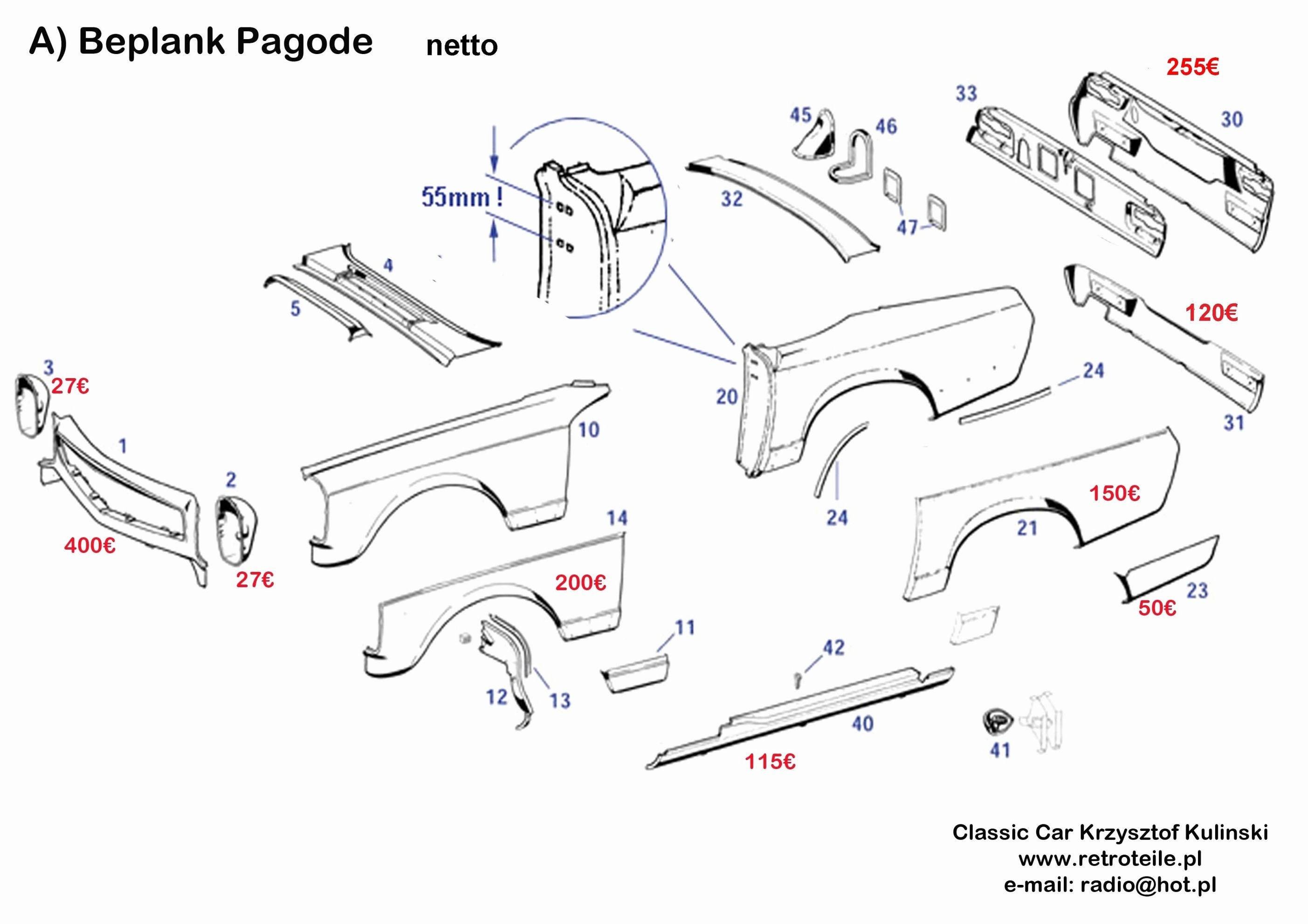 Car Exterior Parts Diagram Car Body Parts Names Inside Of Car Exterior Parts Diagram