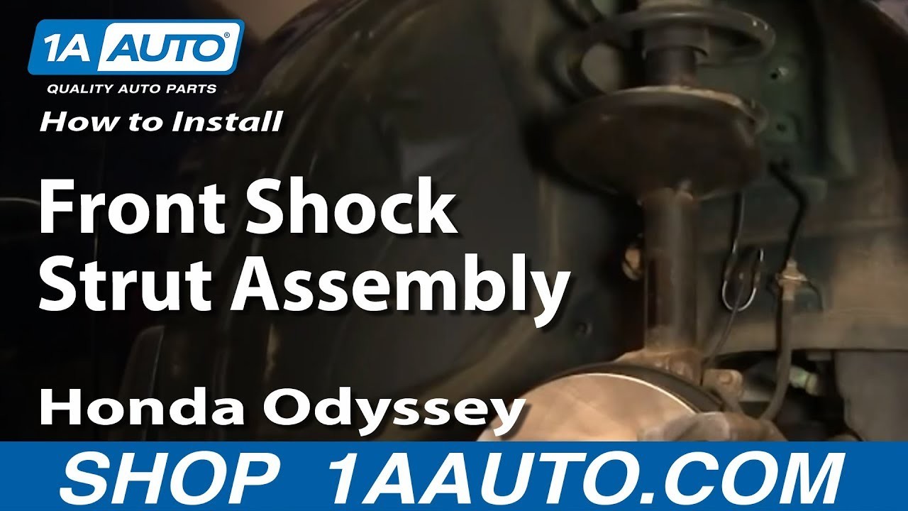 Car Suspension System Diagram How to Install Replace Front Shock Strut assembly Honda Odyssey 99 Of Car Suspension System Diagram