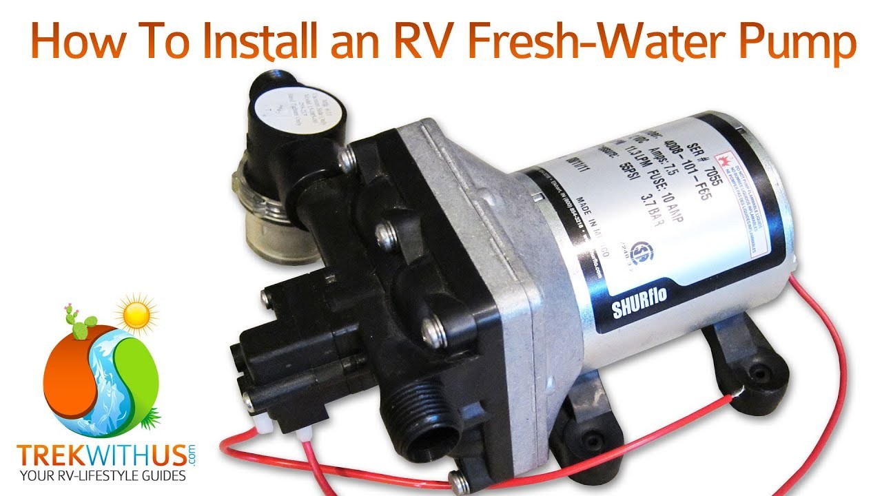 Cat Pumps Parts Diagrams How to Install A Shurflo Fresh Water Pump Rv Diy