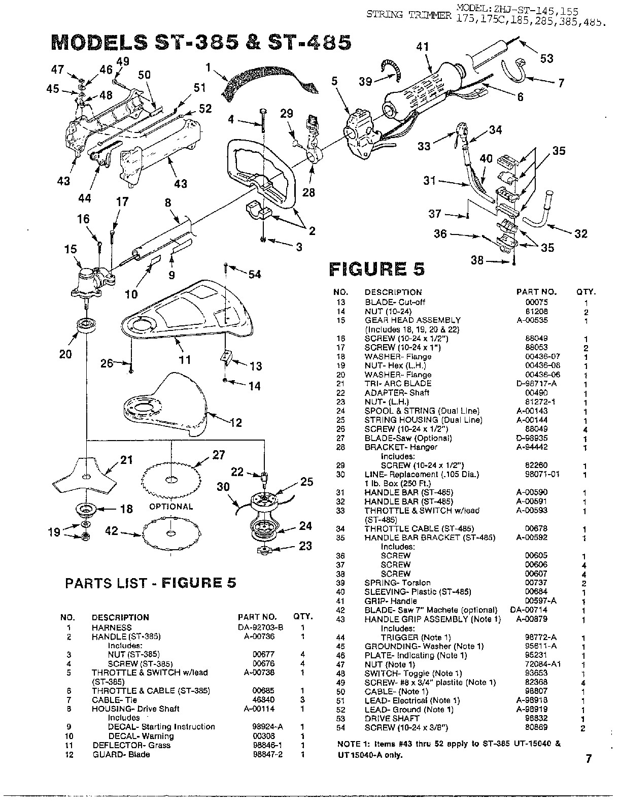 Homelite Trimmer Parts Diagram Homelite Model St 285 Hedge Trimmer Gas Genuine Parts Of Homelite Trimmer Parts Diagram