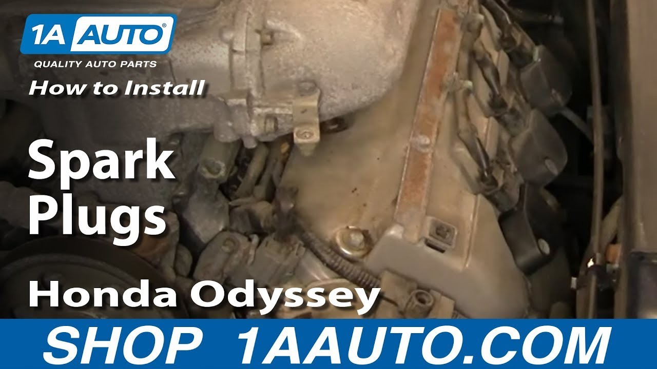 Honda Odyssey Engine Diagram How to Install Replace Spark Plugs Honda Odyssey 99 04 1aauto Of Honda Odyssey Engine Diagram