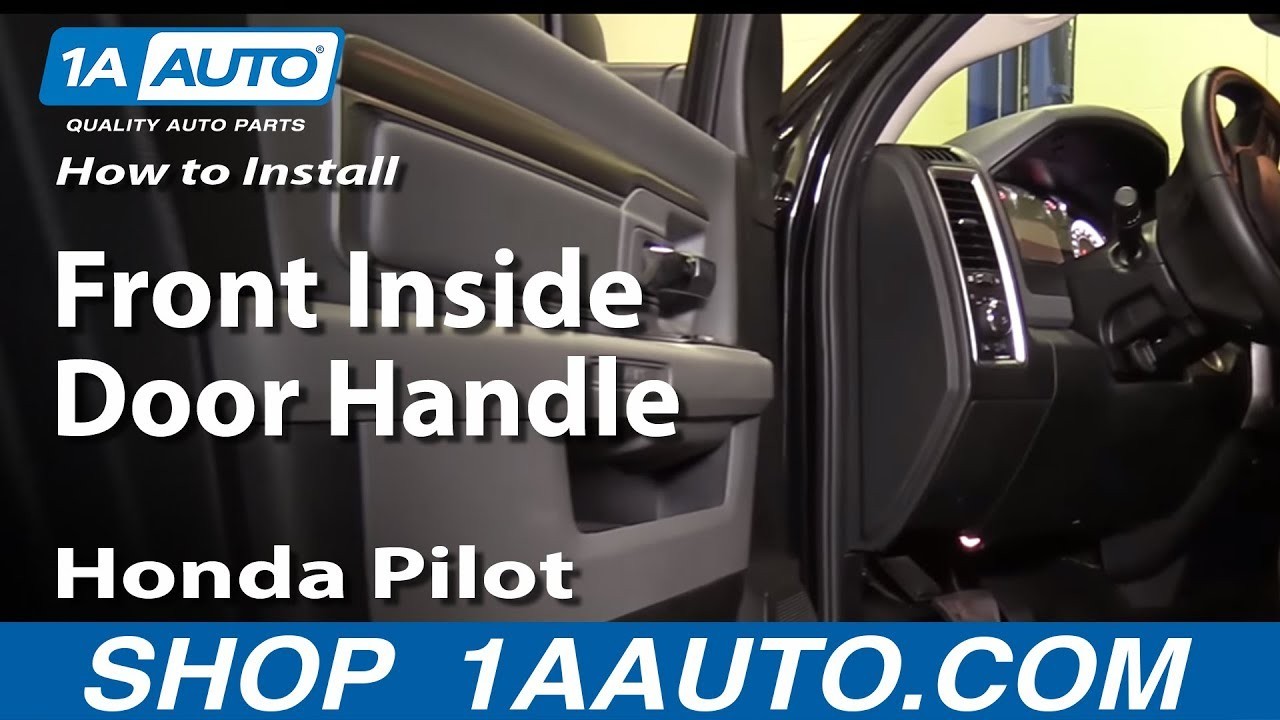 Interior Car Parts Diagram How to Install Remove Replace Front Inside Door Handle 2003 08 Honda Of Interior Car Parts Diagram