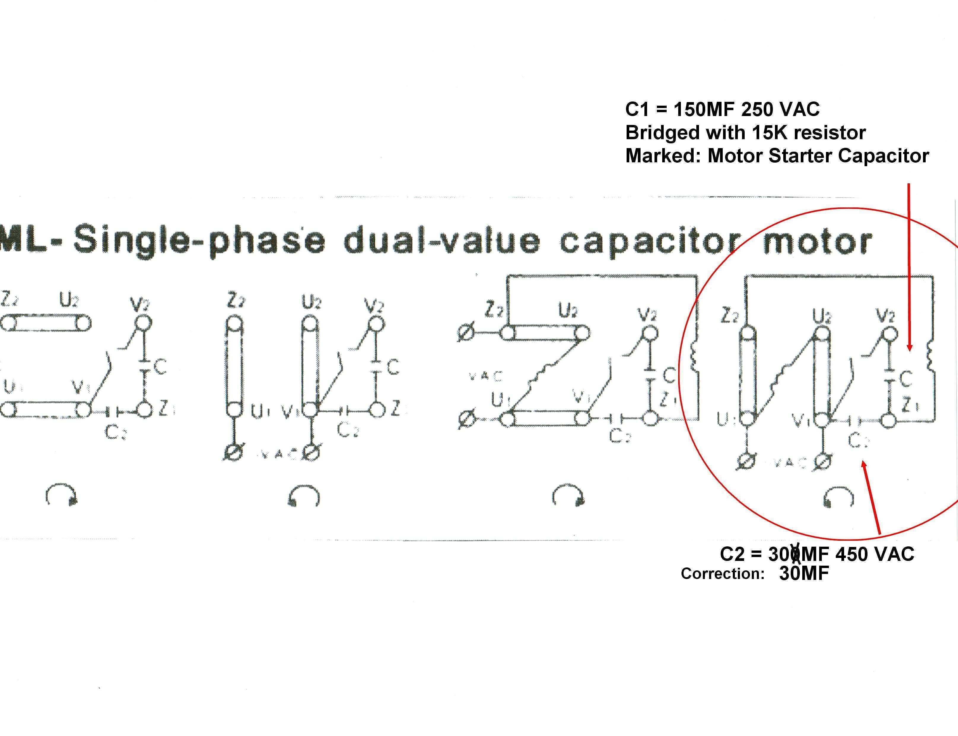 Permanent Split Capacitor Motor Wiring Diagram How to Wire A 240v Motor Capacitor Of Permanent Split Capacitor Motor Wiring Diagram