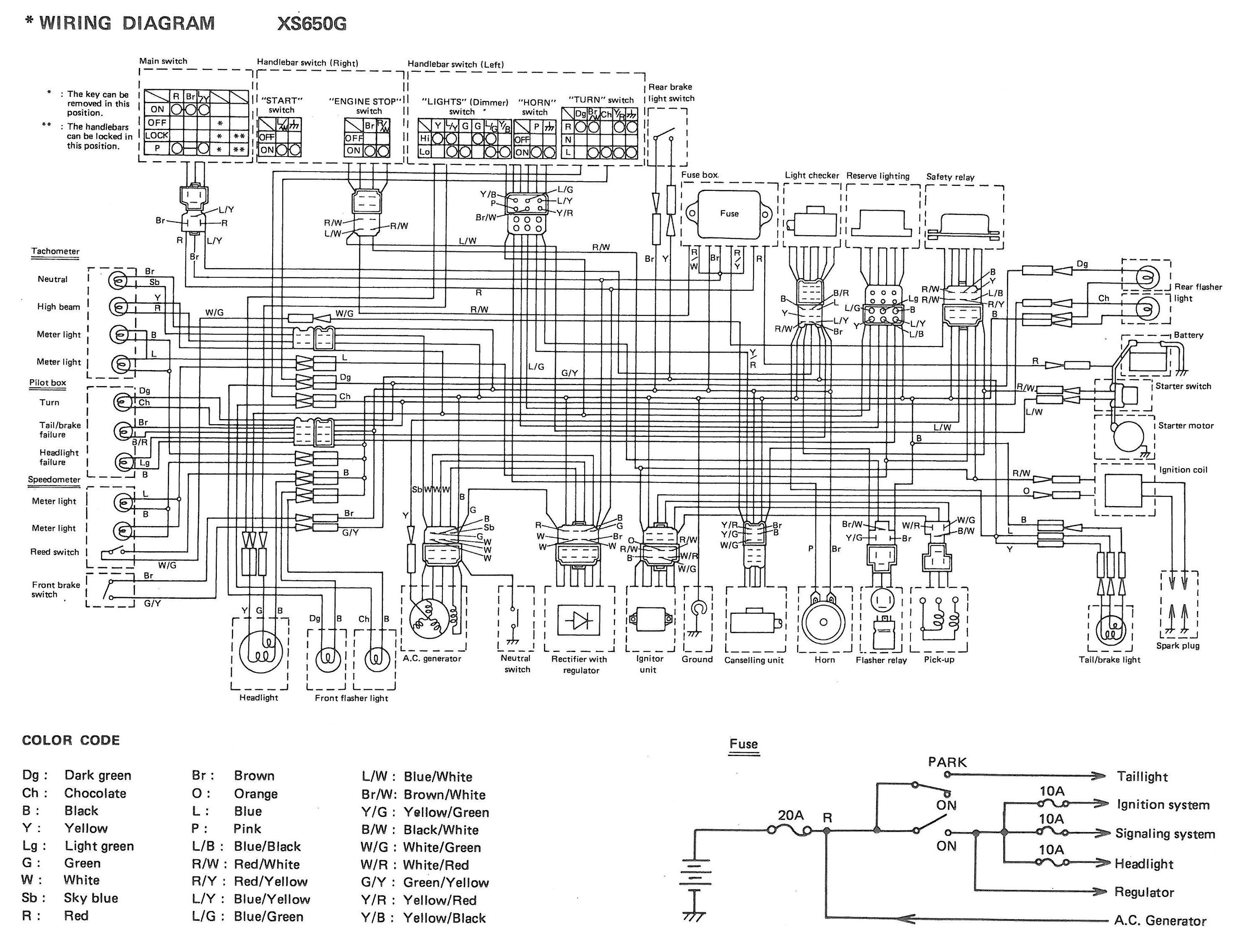 Ds 650 Wiring Diagrams