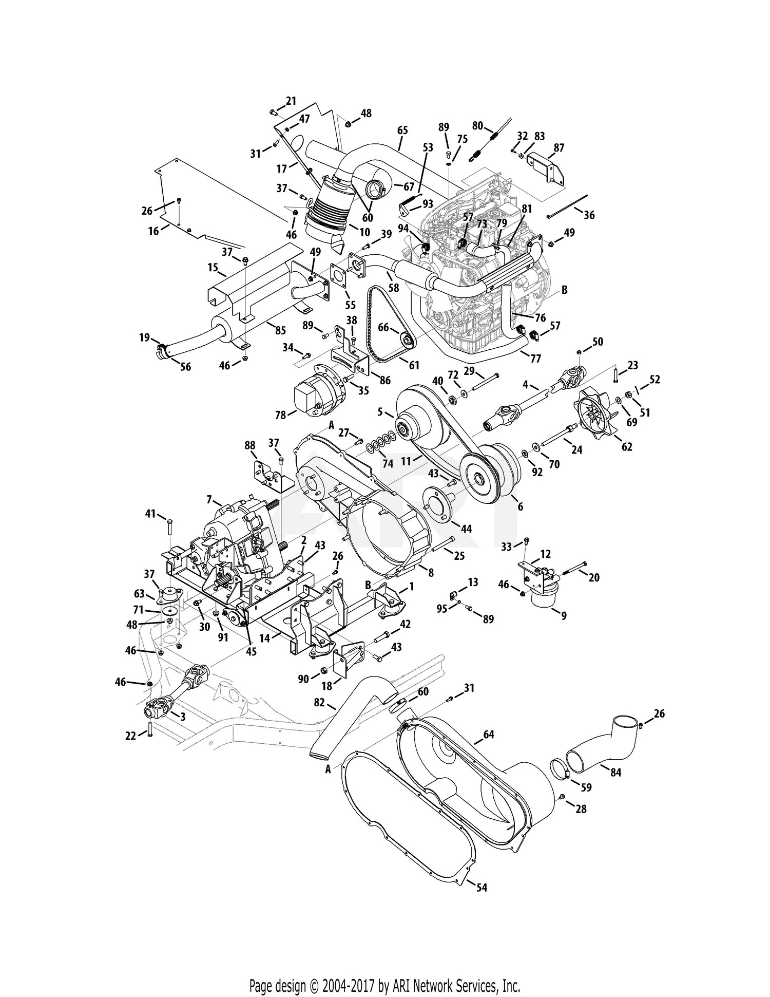 Yanmar Engine Parts Diagram Cub Cadet Parts Diagrams Cub Cadet 466 Diesel 4×4 Utility Vehicle S Of Yanmar Engine Parts Diagram