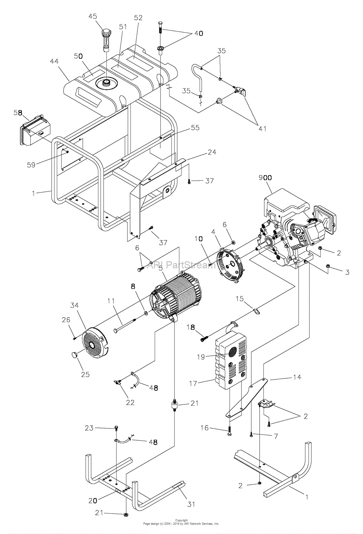 Briggs Stratton Engine Parts and Diagrams Briggs and Stratton Power Products 0 5 550 Watt Briggs Of Briggs Stratton Engine Parts and Diagrams