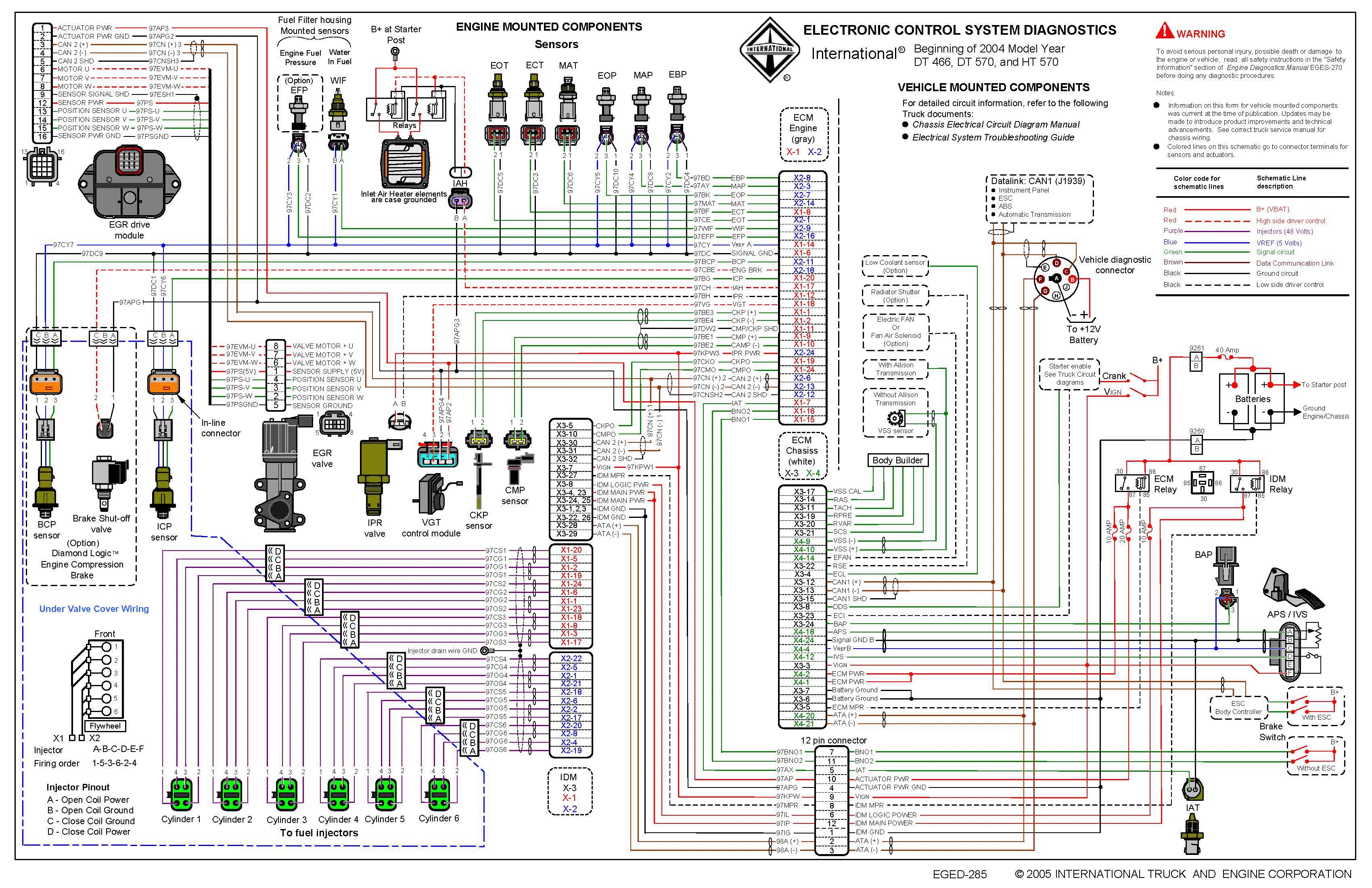 Dt466 Engine Diagram I Need Pin Out for C1 Ecm On Dt466 Engine In International 4900 Of Dt466 Engine Diagram
