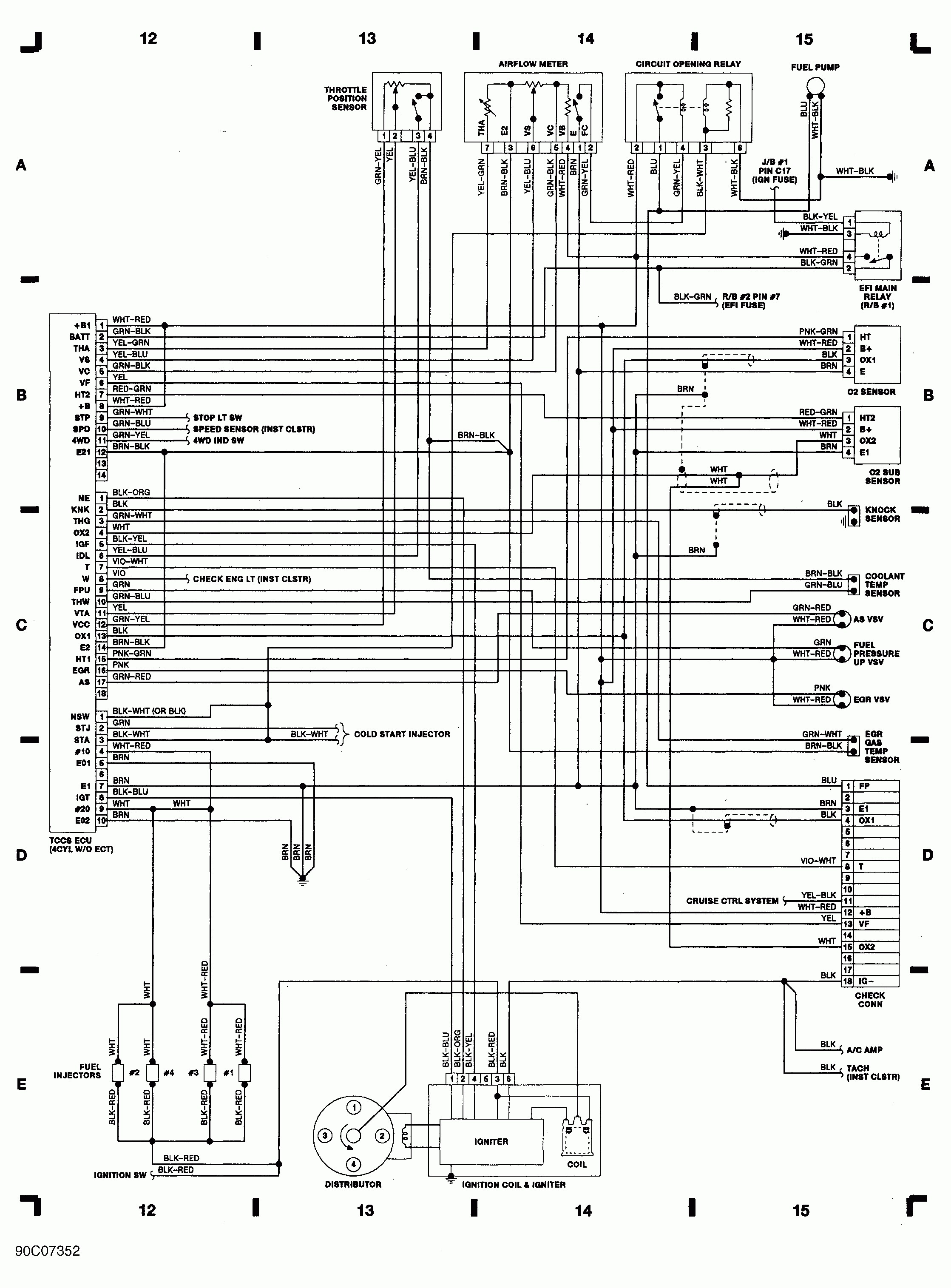 1995 toyota Tercel Engine Diagram 1992 toyota Wiring Diagram Wiring Diagram toolbox Of 1995 toyota Tercel Engine Diagram