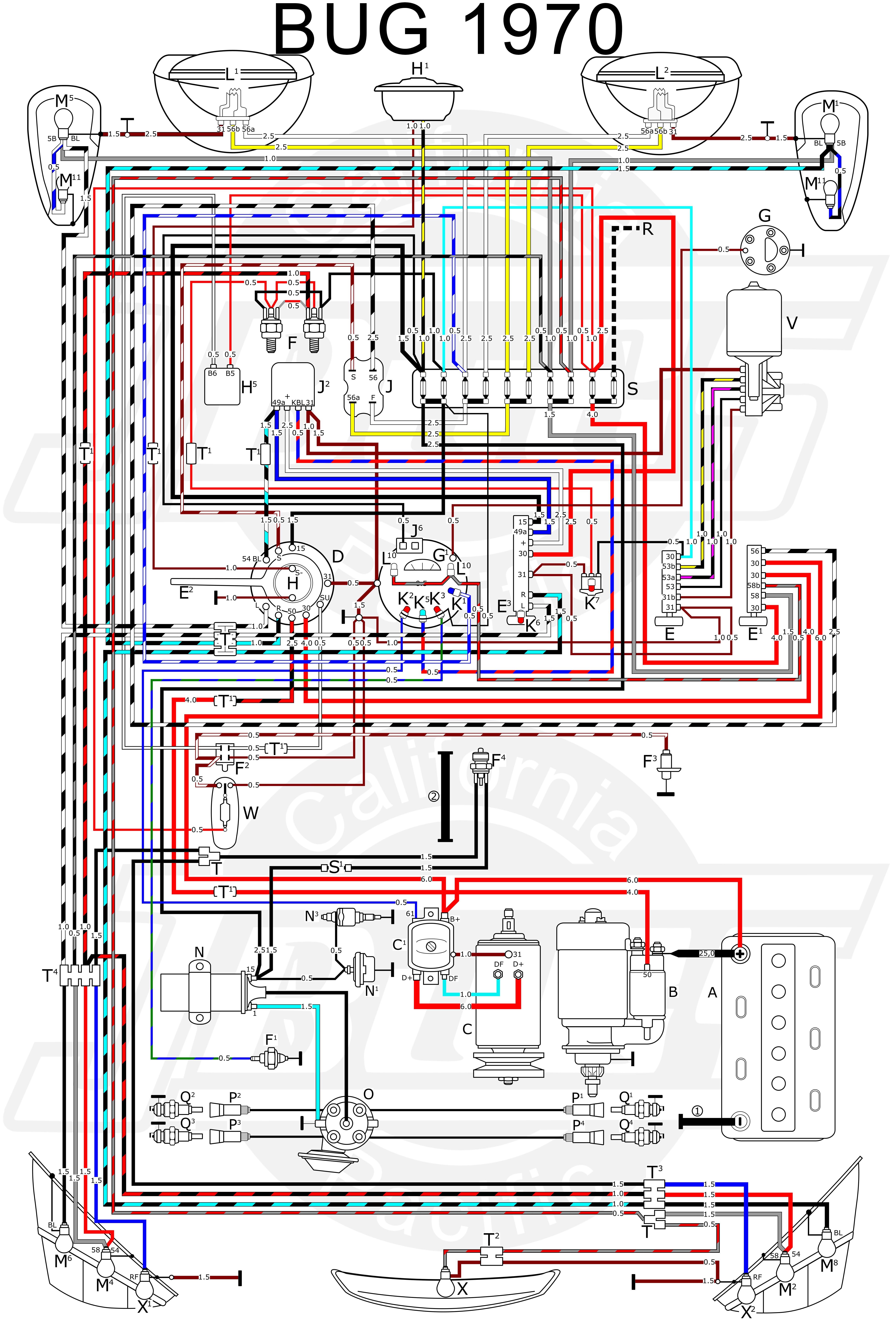 2002 Vw Beetle Engine Diagram Vw Bug Wiring Harness Diagram Of 2002 Vw Beetle Engine Diagram