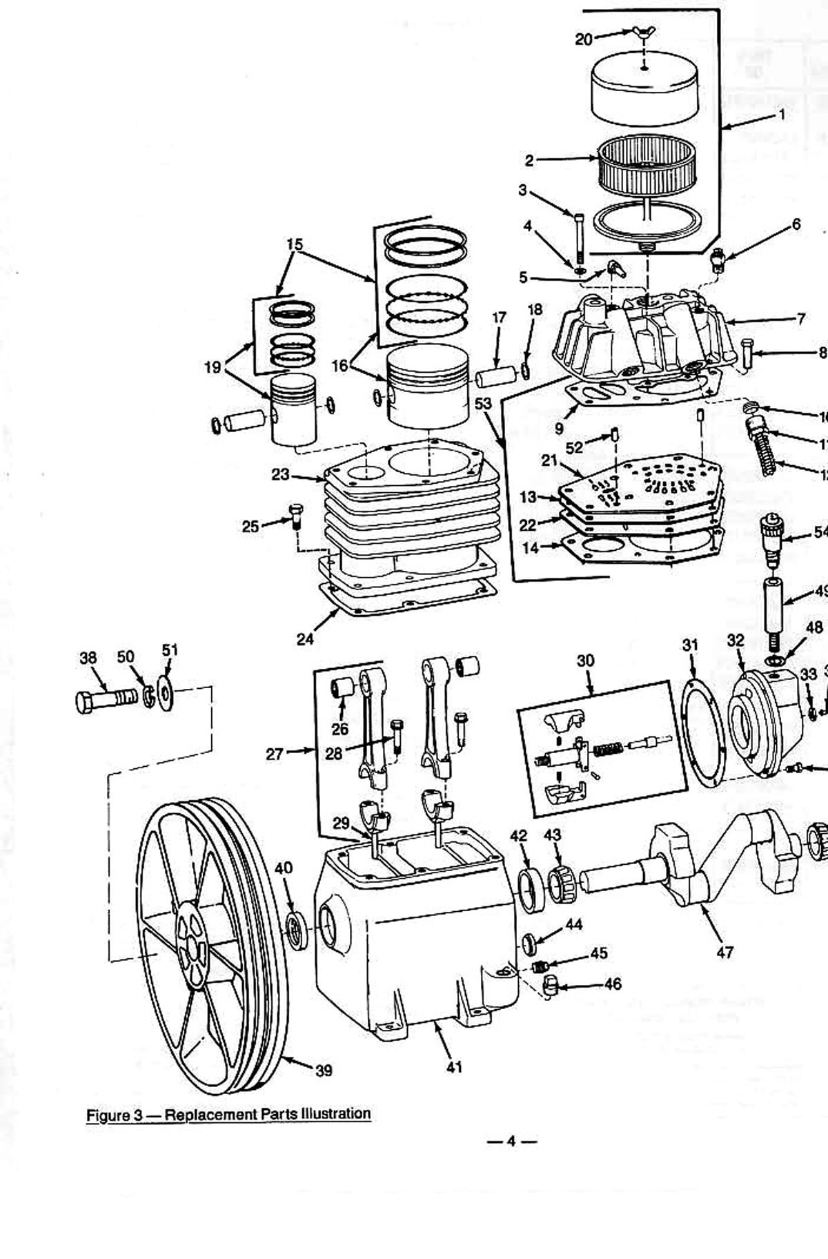 Air Compressor Parts Diagram Speedaire 3z492a Air Pressor Parts Of Air Compressor Parts Diagram
