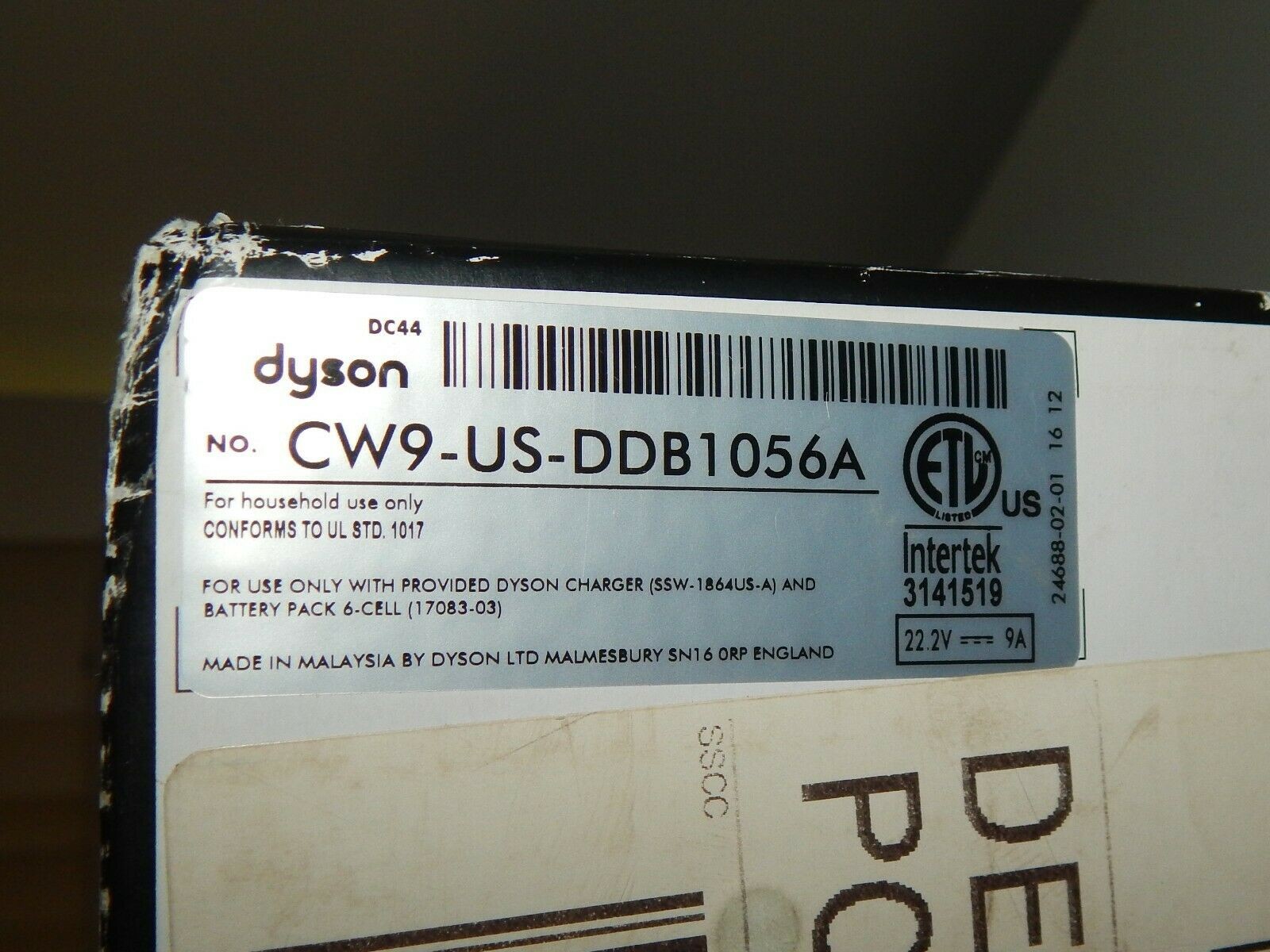 Dyson Dc28 Parts Diagram Dyson Dc44 Animal Blue Gray Upright Cleaner for Sale Online Of Dyson Dc28 Parts Diagram