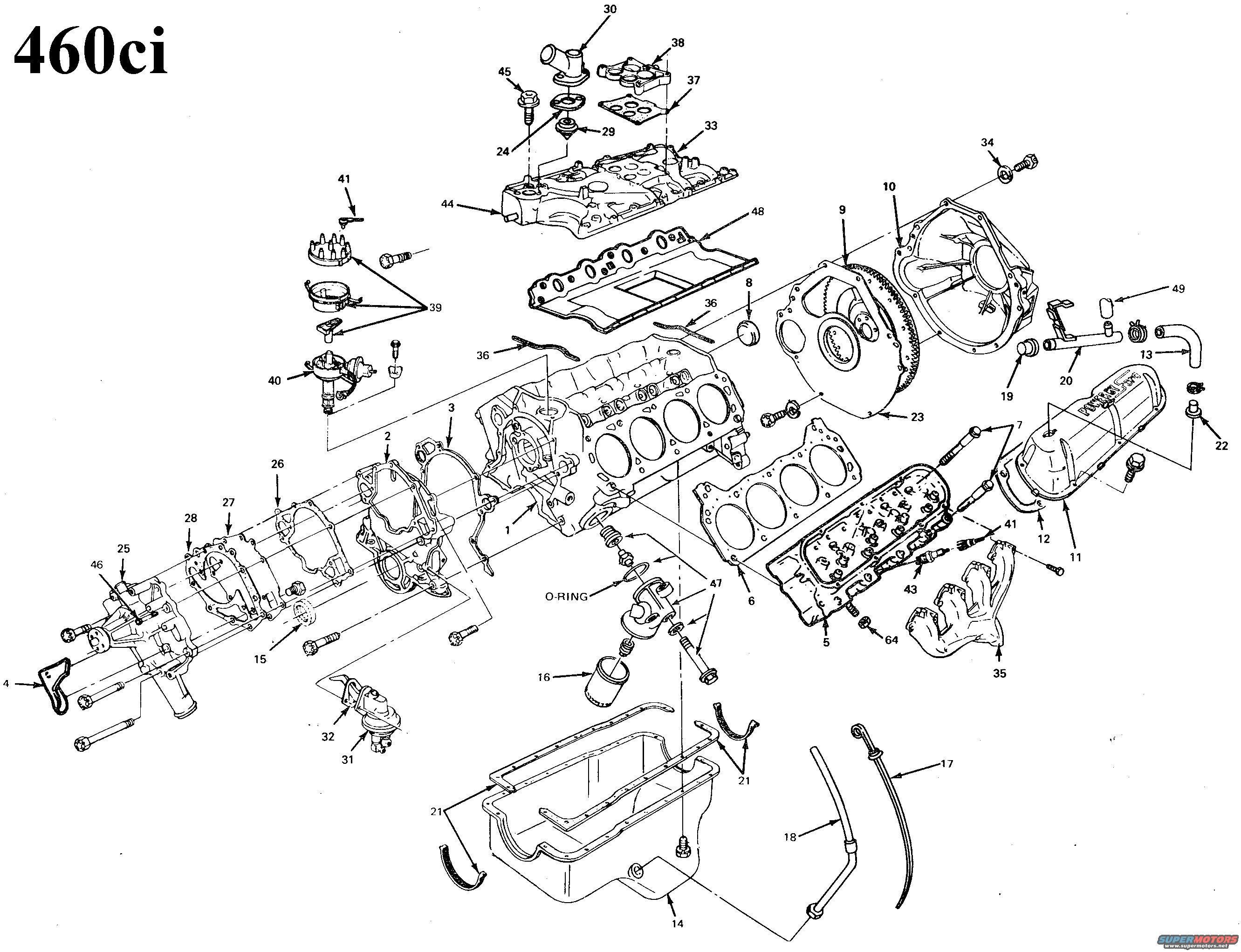 Exploded Car Diagram 460 ford Engine Exploded Diagram Wiring Diagram Used Of Exploded Car Diagram