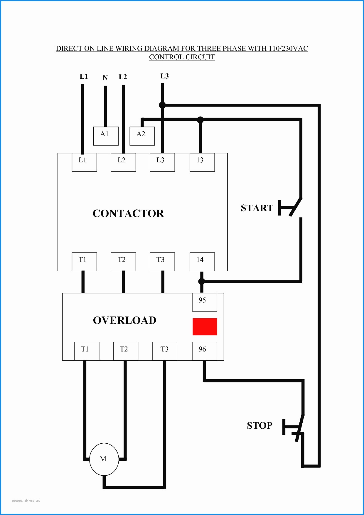 Lighting Contactor Wiring Diagram 5 Best Cell Wiring Diagram Of Lighting Contactor Wiring Diagram