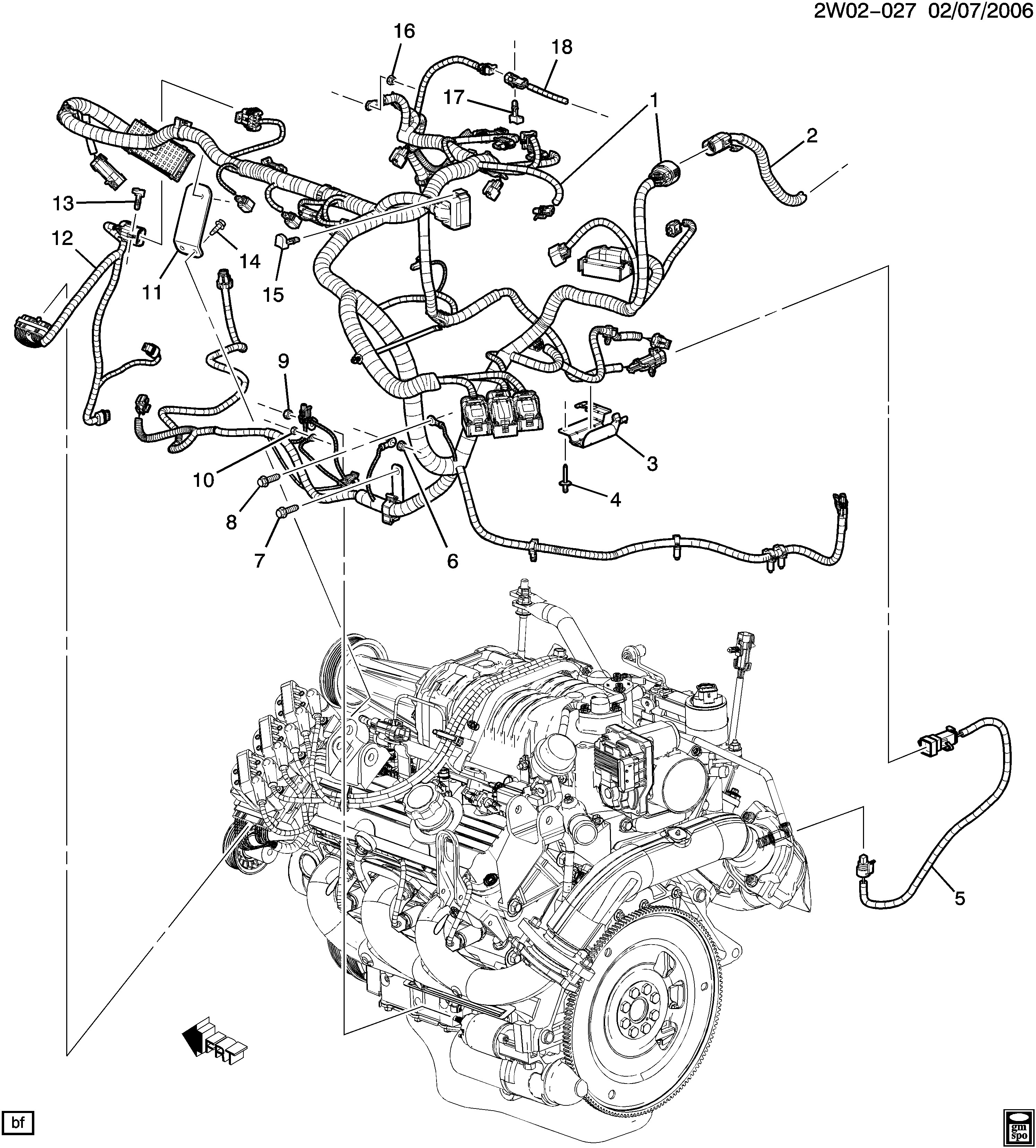 Pontiac Grand Prix Engine Diagram Pontiac Grand Prix W Wiring Harness Engine L32 3 8 4 Epc Of Pontiac Grand Prix Engine Diagram