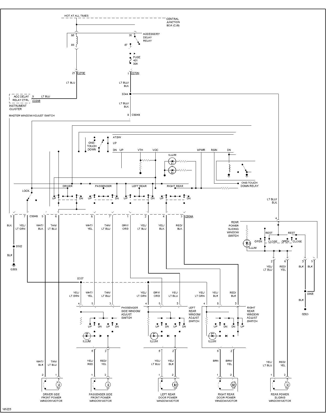 Power Window Relay Diagram F150 Window Switch Wiring Diagram Wiring Diagrams Konsult Of Power Window Relay Diagram