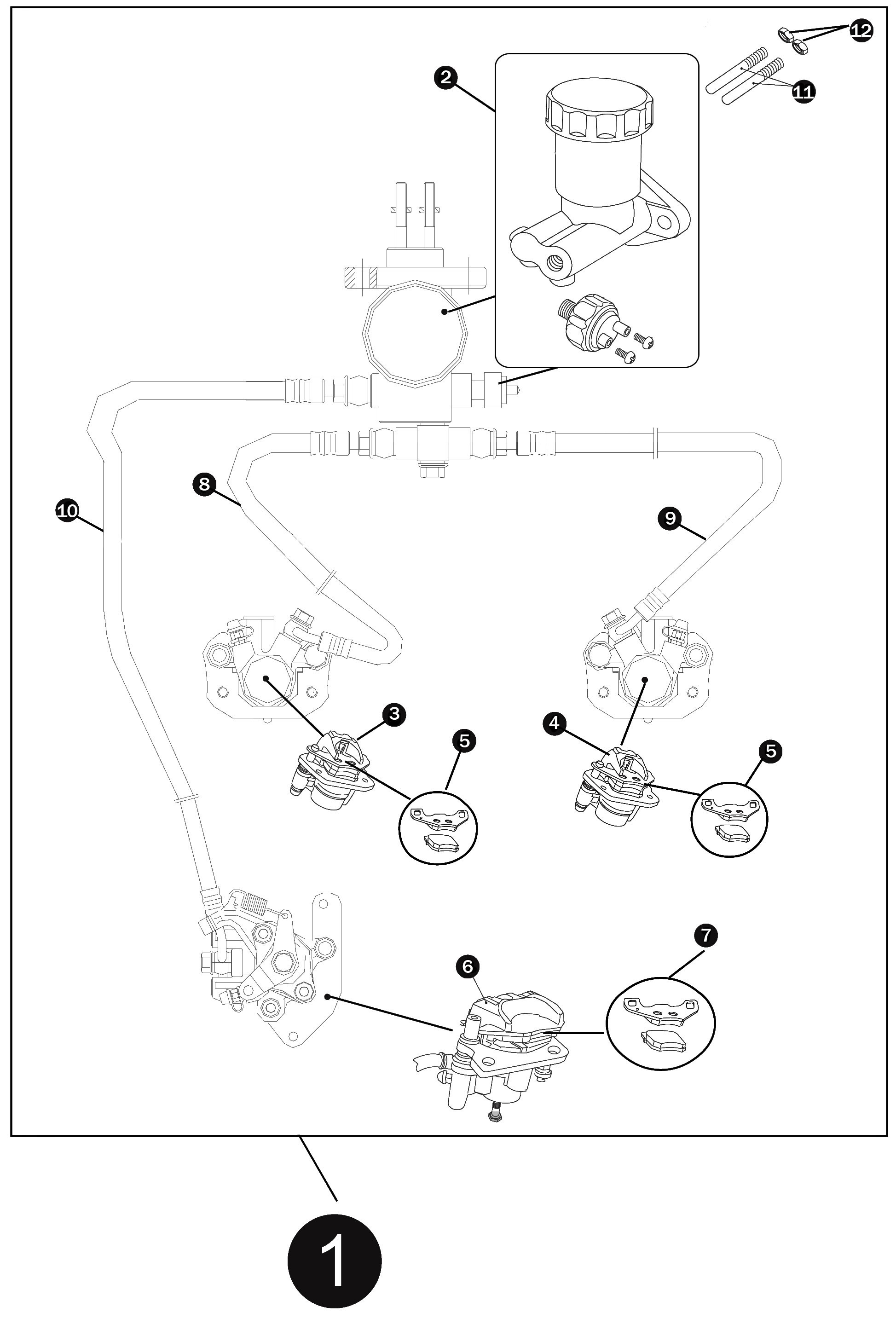 Rear Drum Brake assembly Diagram Trailmaster 150 Xrx Brake assembly Parts Breakdown Of Rear Drum Brake assembly Diagram