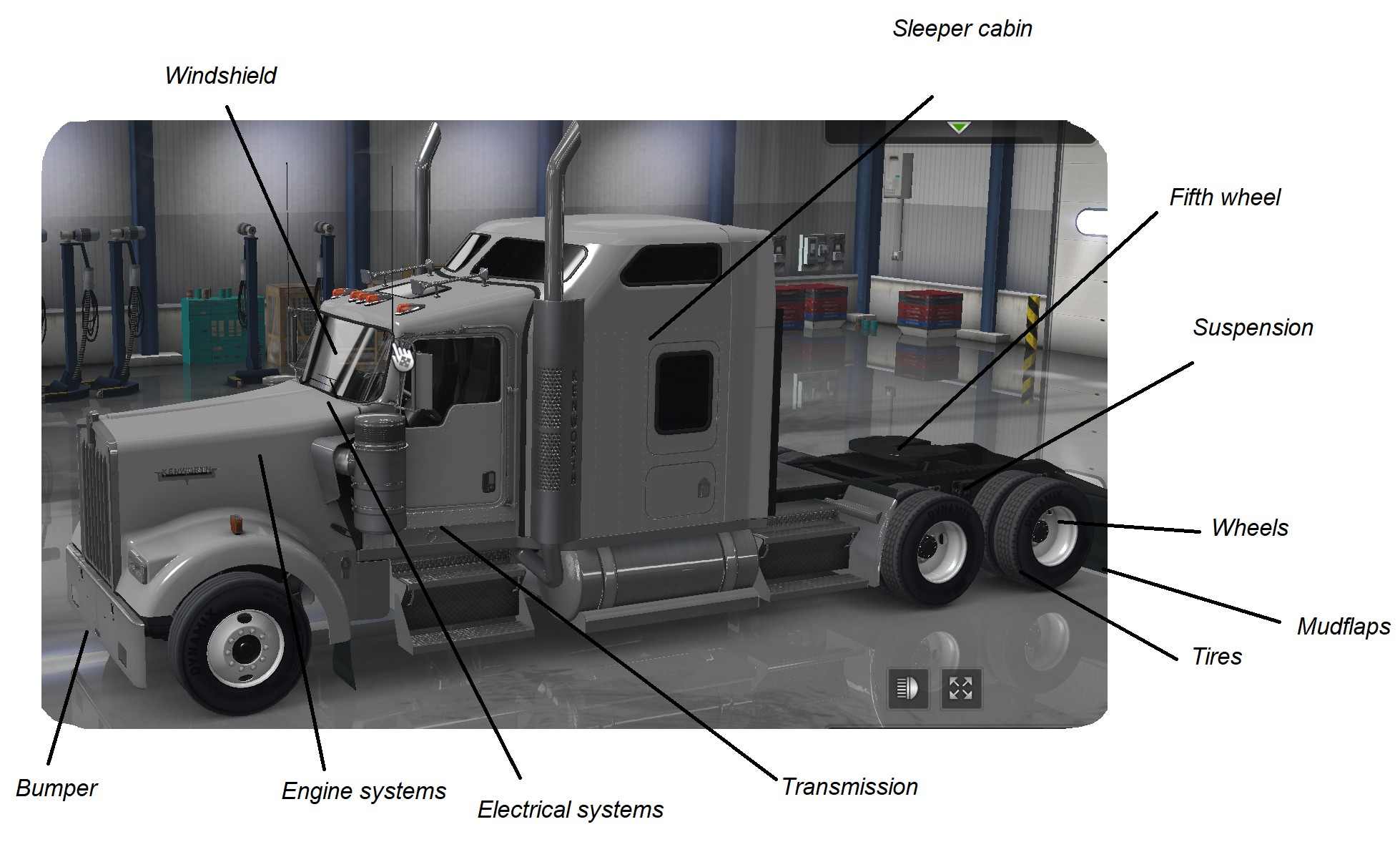 Semi Truck Inspection Diagram Semi Tractor Engine Diagram Wiring Diagram Load Of Semi Truck Inspection Diagram