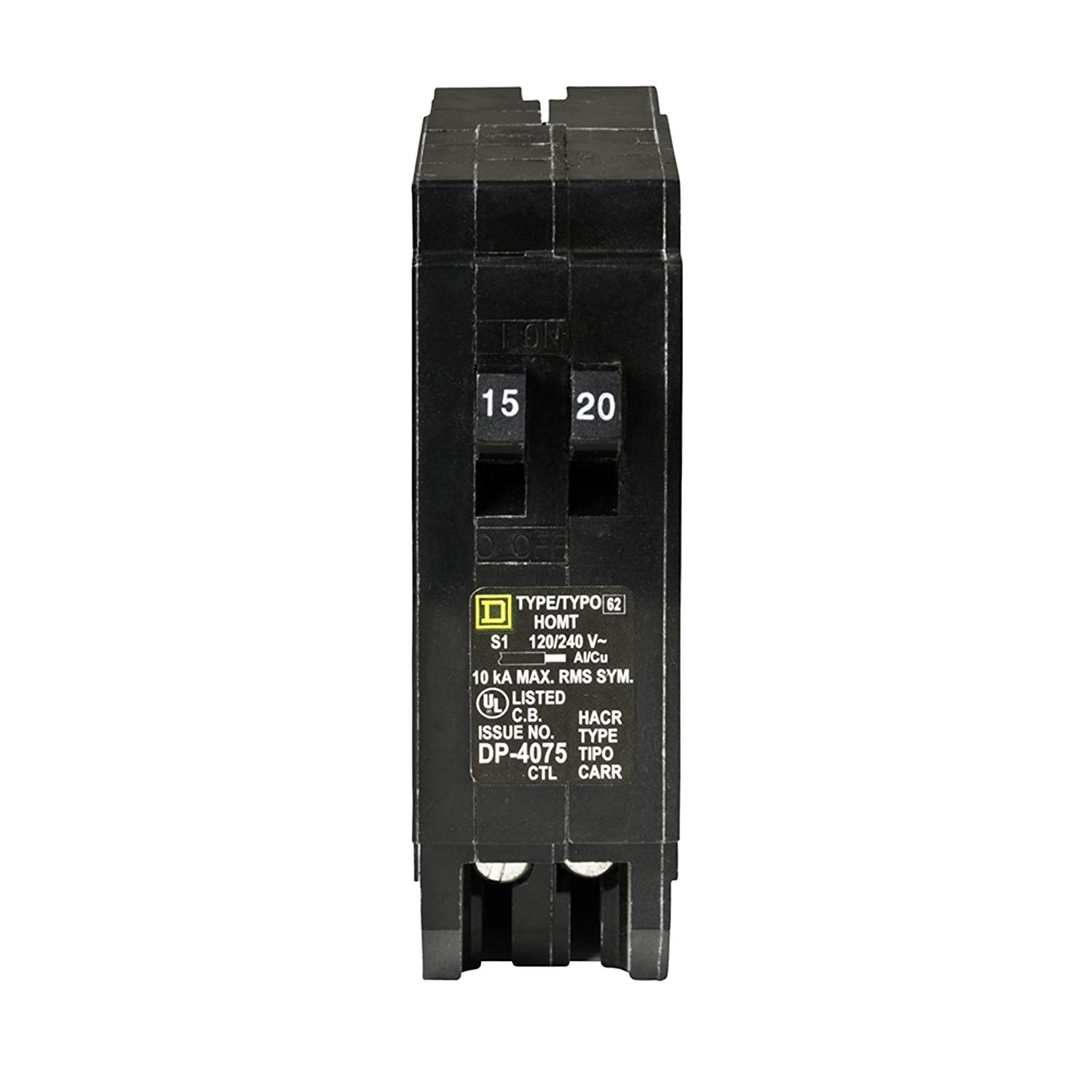 Square D Load Center Wiring Diagram Square D by Schneider Electric Homt1520cp Square D Homeline Single Of Square D Load Center Wiring Diagram