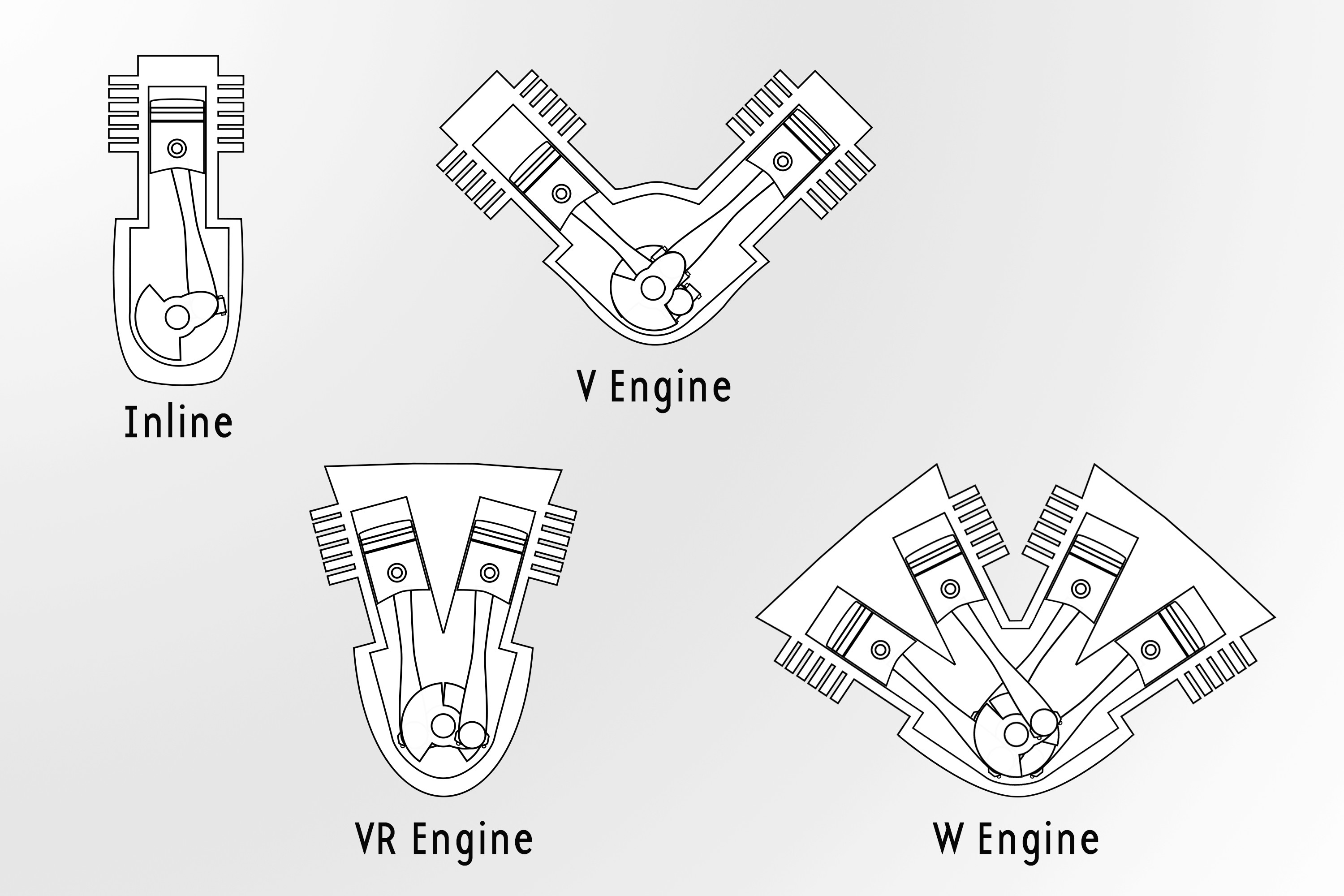 W16 Engine Diagram Engineering Hall Of Fame Volkswagen “w” Engine and the Bugatti W16