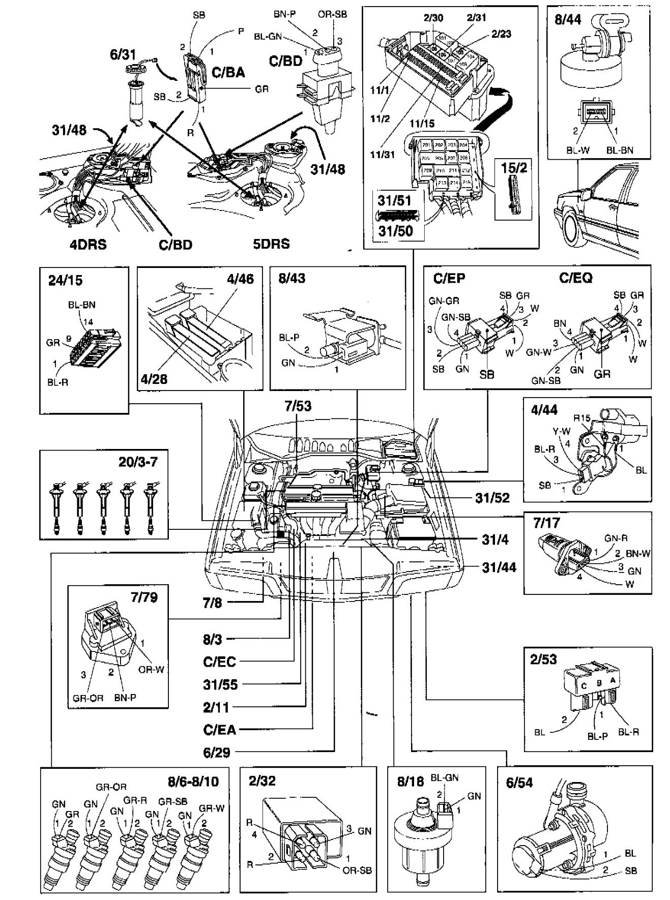 Volvo 850 Engine Diagram S40 Engine Diagram Wiring Diagram 500