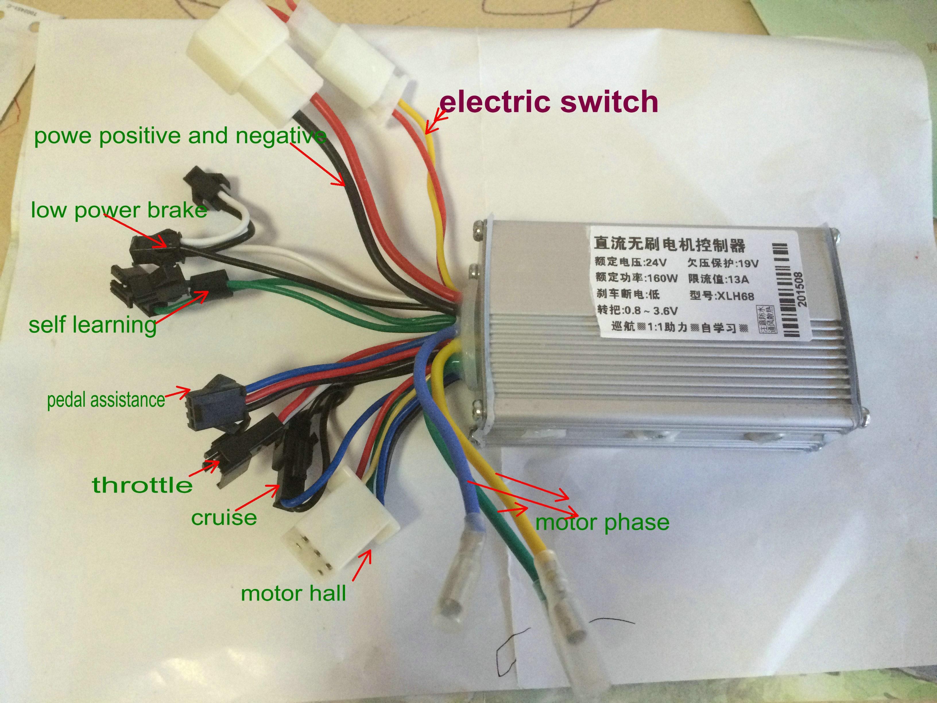 Electric Bike Controller Schematic Wrg 4669] No Electric Scooter Controller Wiring Diagram