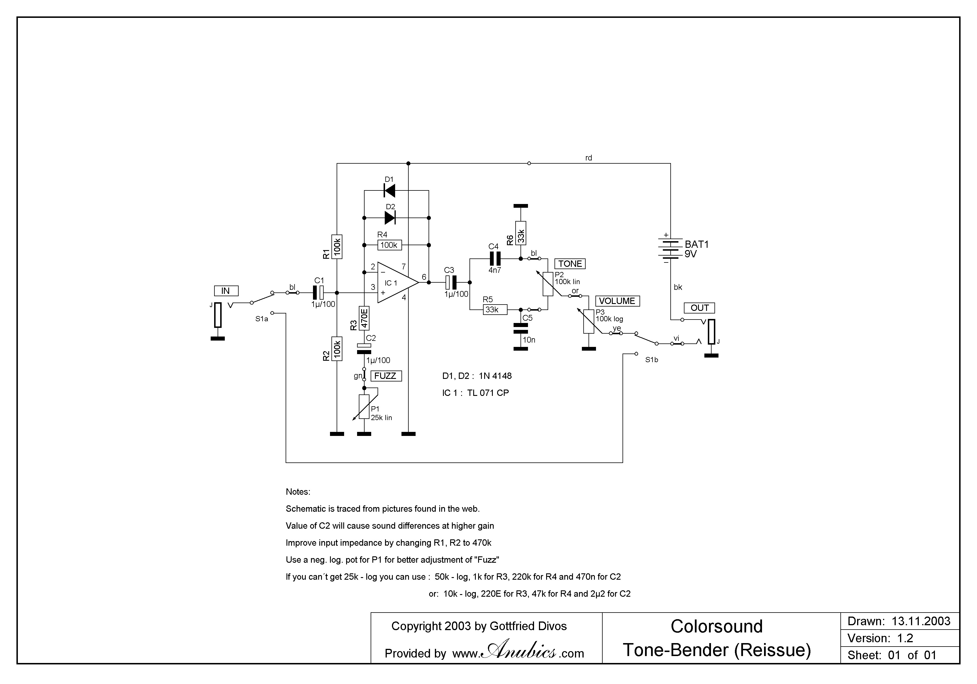 Fender S-1 Wiring Diagrams Schematics Of Fender S-1 Wiring Diagrams