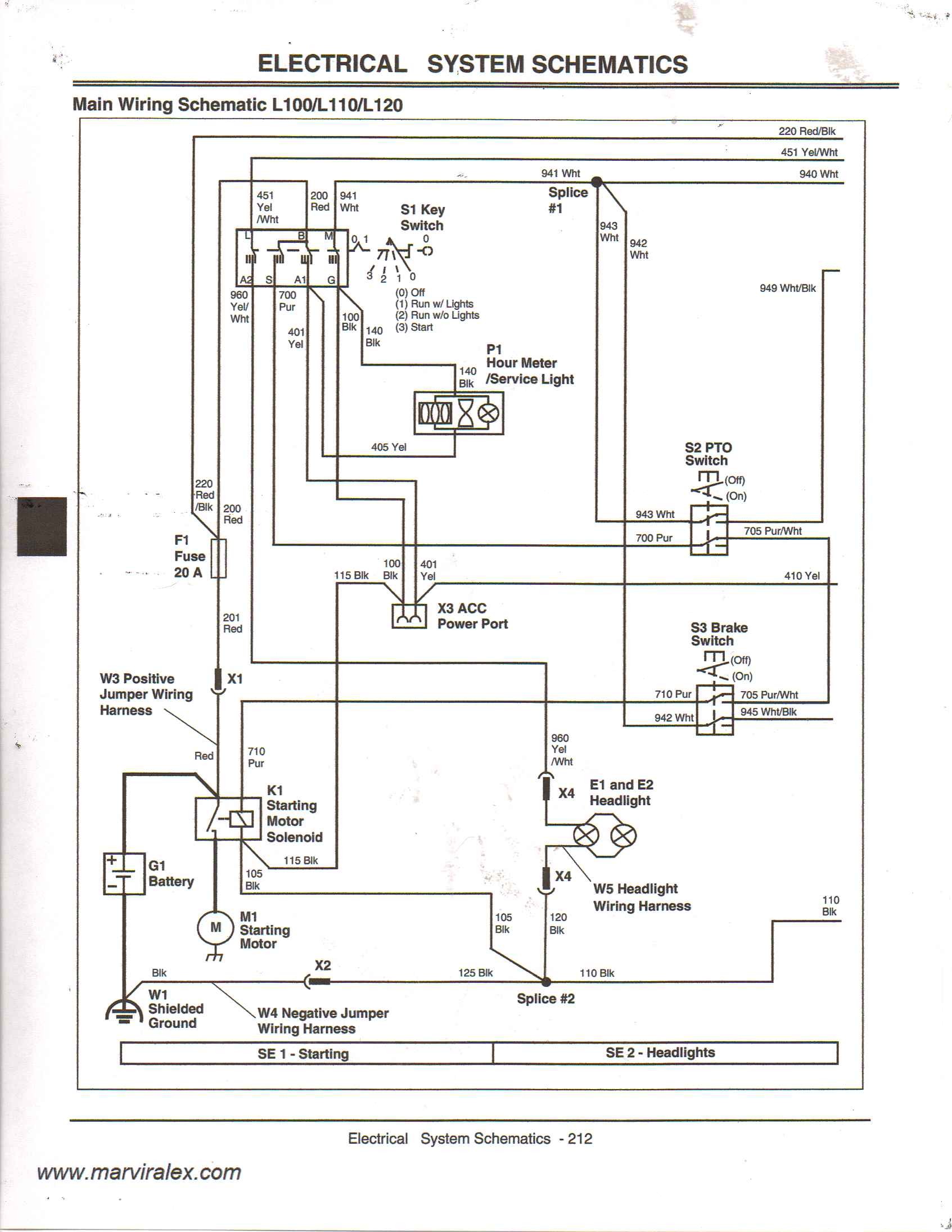 John Deere Ignition Switch Wiring Schematics 4 X 2 Sy 4760] L110 Wiring Diagram Of John Deere Ignition Switch Wiring Schematics 4 X 2